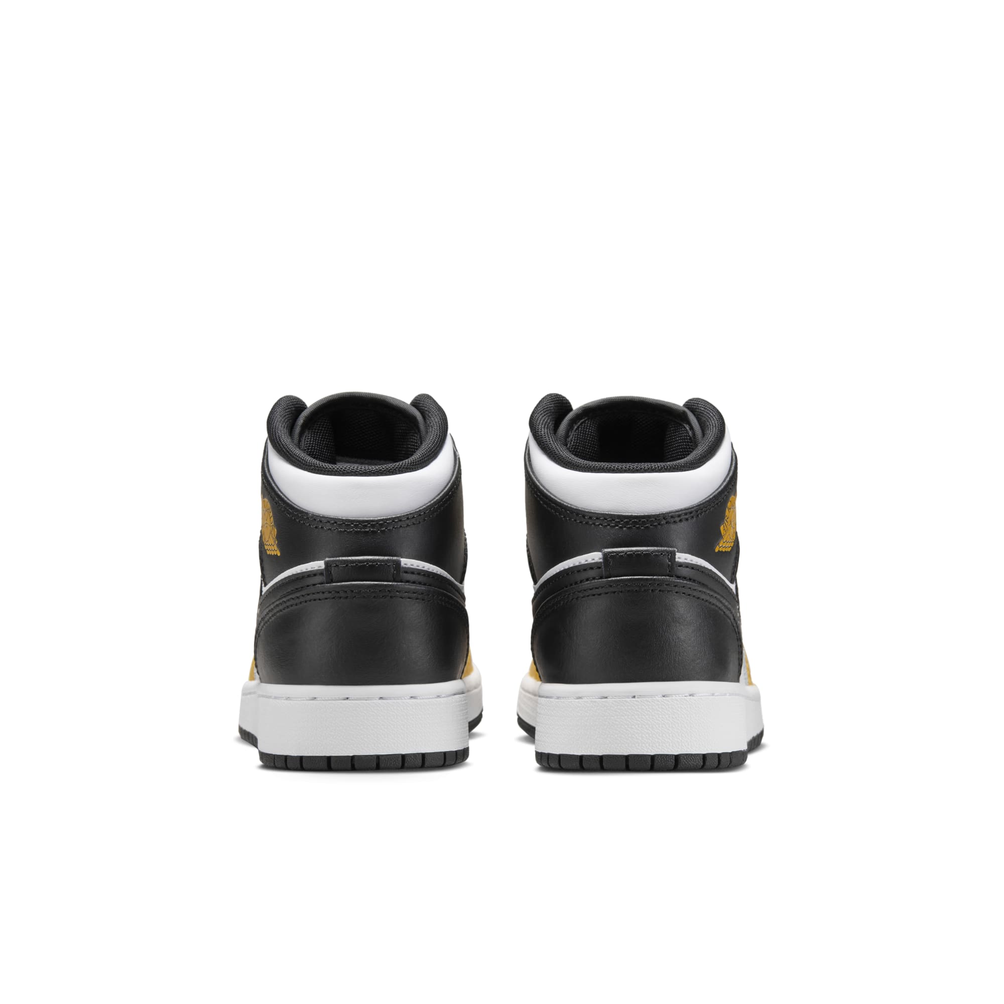 [DQ8423-701] Grade School Air Jordan RETRO 1 MID 'YELLOW OCHRE (GS)'
