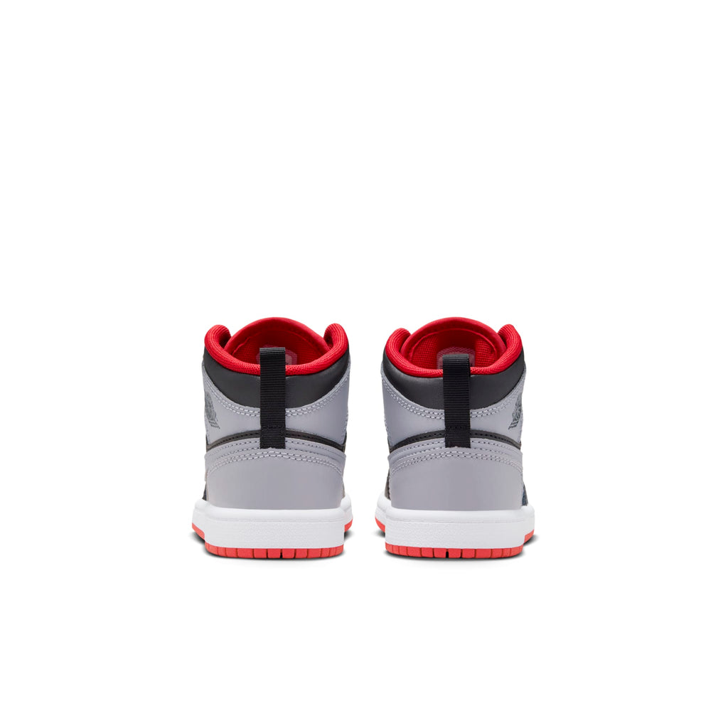 [DQ8424-006] Preschool Air Jordan RETRO 1 MID 'BRED SHADOW (PS)'