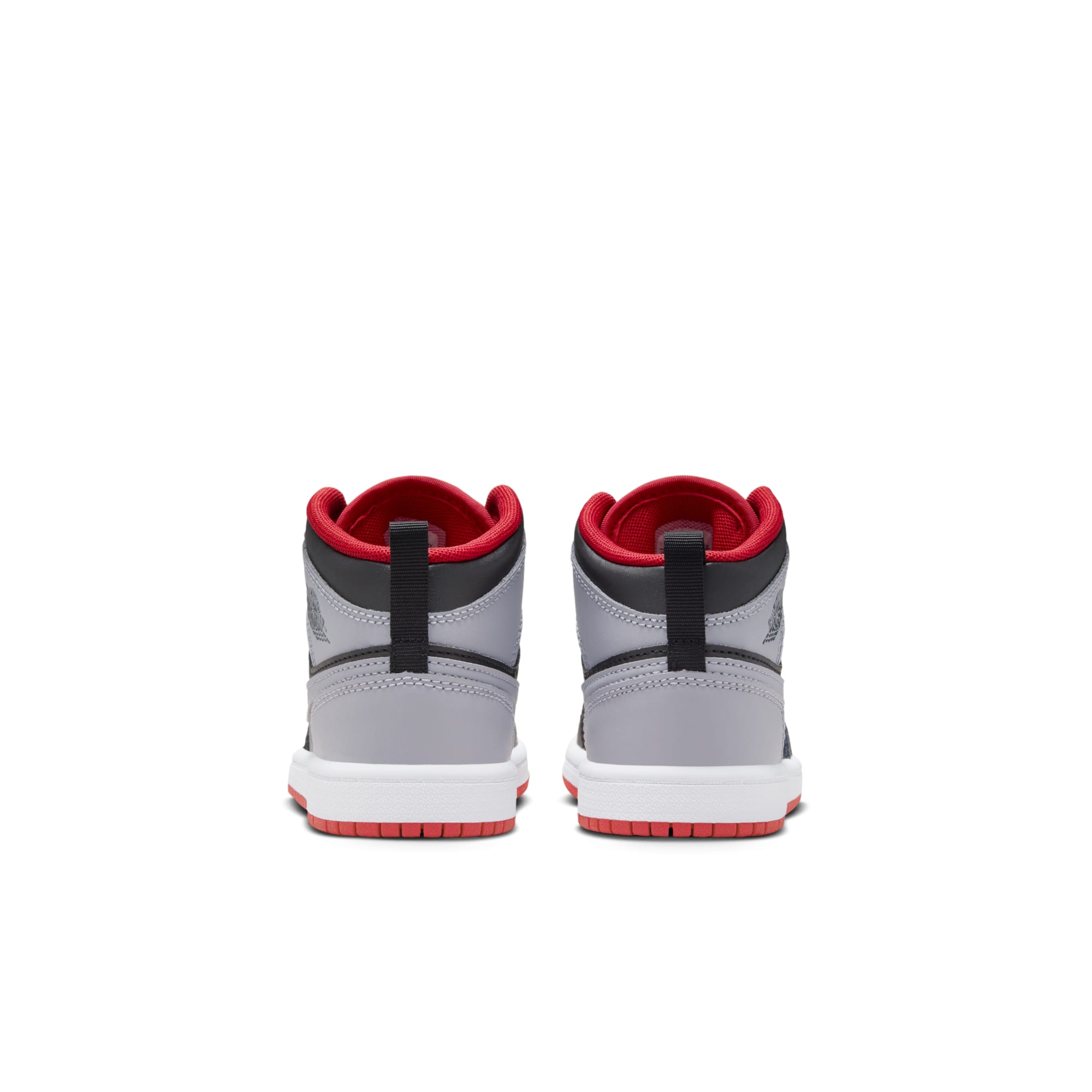 [DQ8424-006] Preschool Air Jordan RETRO 1 MID 'BRED SHADOW (PS)'