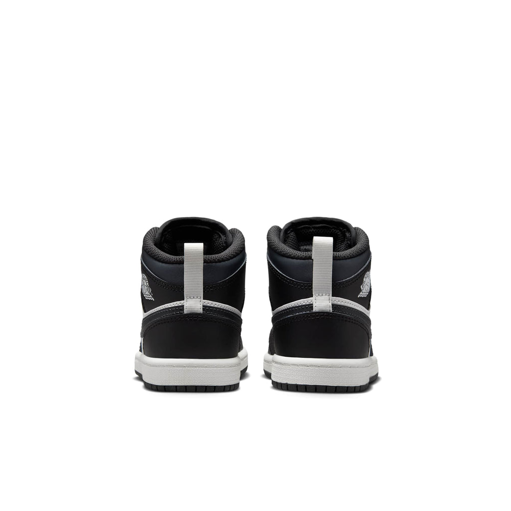 [DQ8424-010] Preschool Air Jordan Retro 1 Mid 'Off Noir Toe'