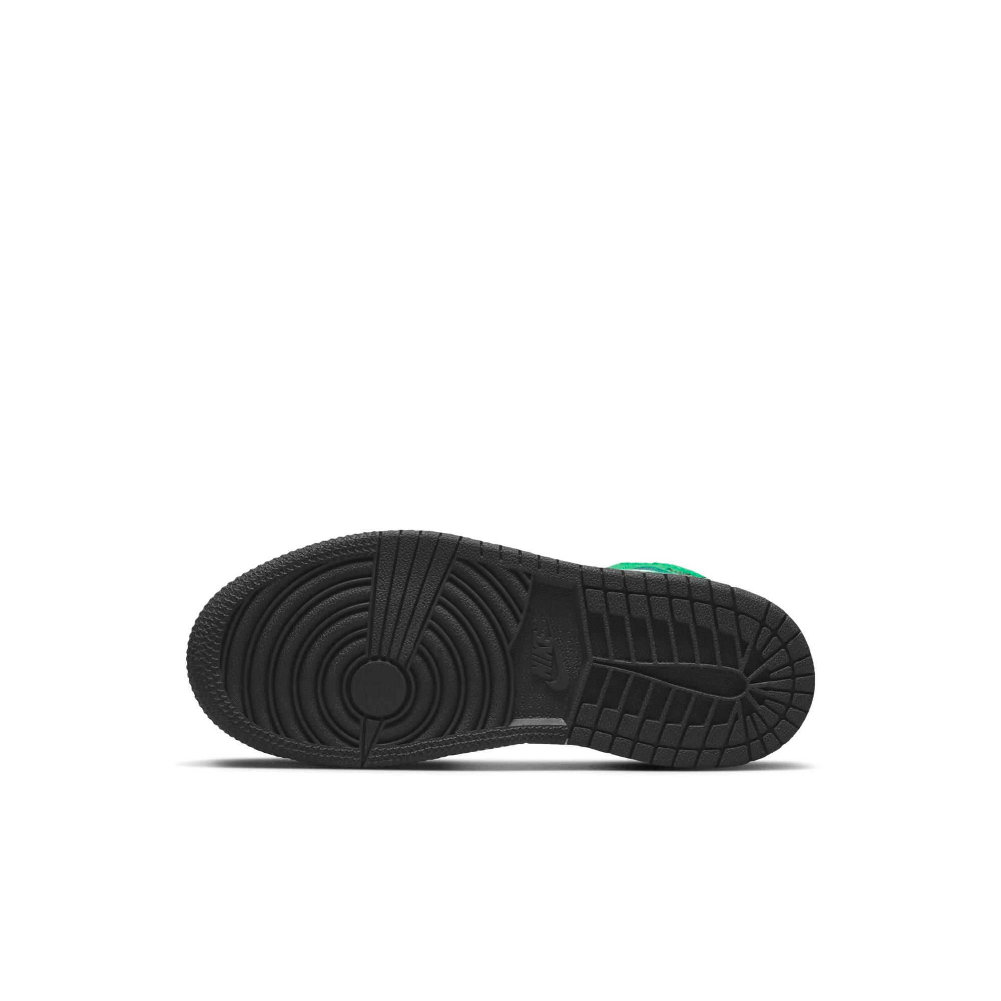[DQ8424-301] Preschool Air Jordan Retro 1 Mid 'Lucky Green' (PS)