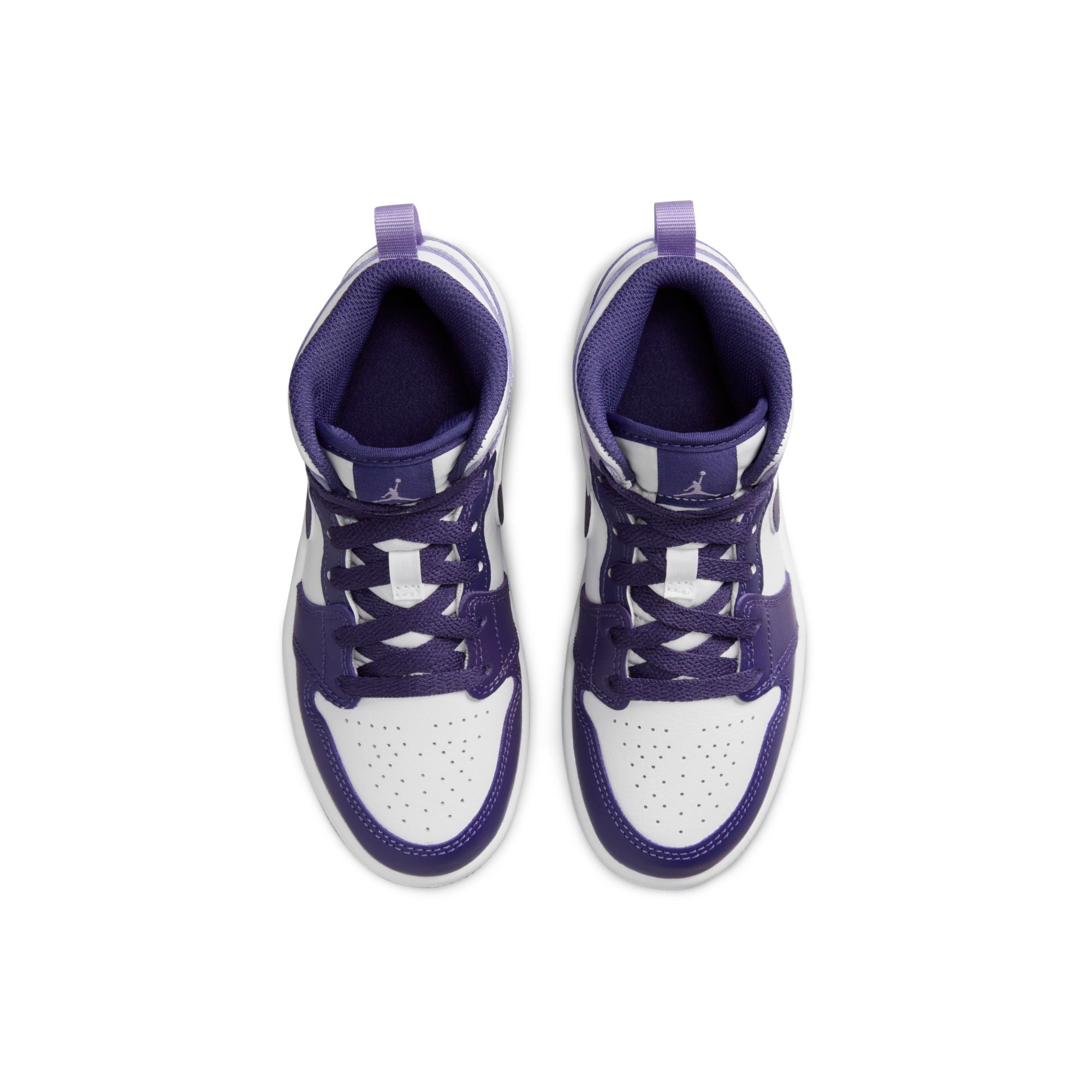 [DQ8424-515] Preschool Air Jordan RETRO 1 MID 'BLUEBERRY (PS)'