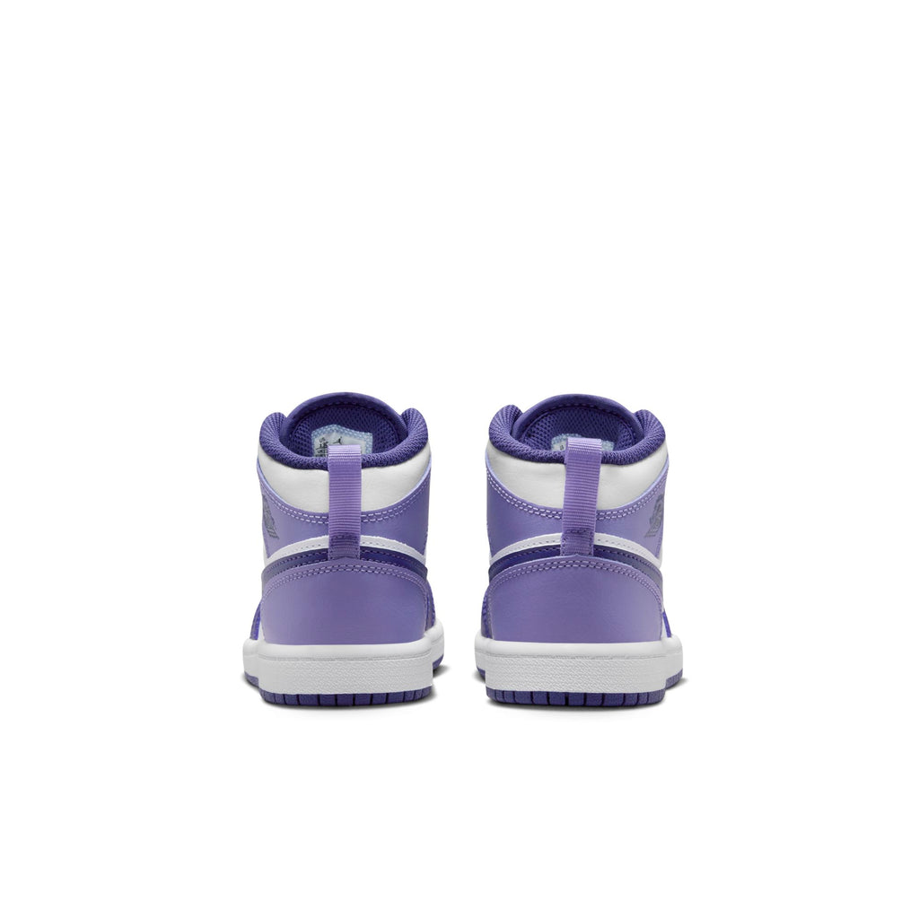 [DQ8424-515] Preschool Air Jordan RETRO 1 MID 'BLUEBERRY (PS)'