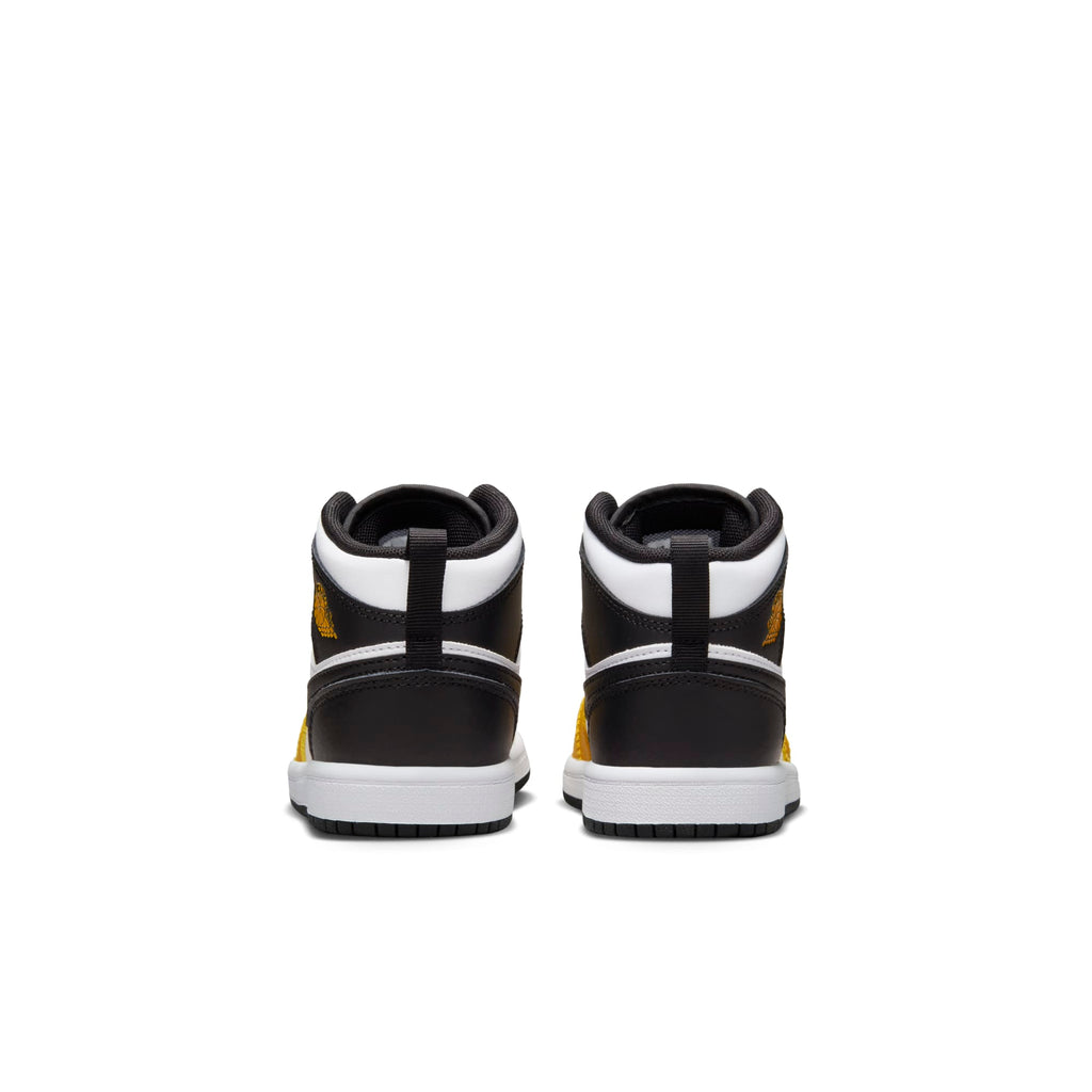 [DQ8424-701] Preschool Air Jordan RETRO 1 MID 'YELLOW OCHRE (PS)'