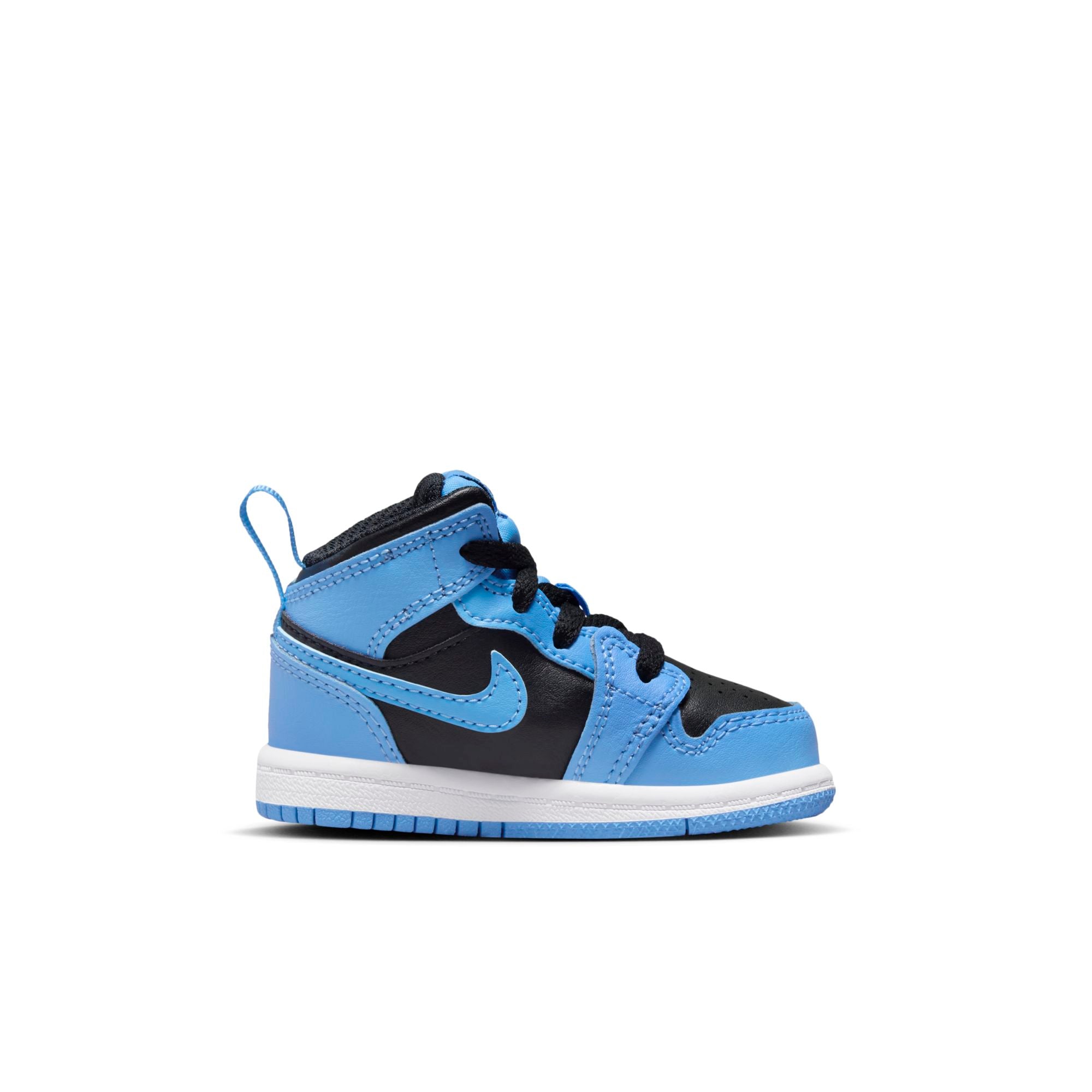 [DQ8425-401] Toddlers Air Jordan RETRO 1 MID 'UNIVERSITY BLUE BLACK (TD)'