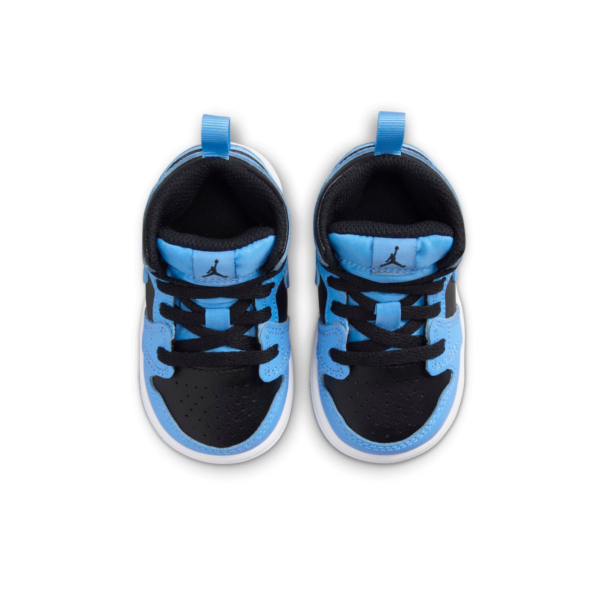 [DQ8425-401] Toddlers Air Jordan RETRO 1 MID 'UNIVERSITY BLUE BLACK (TD)'