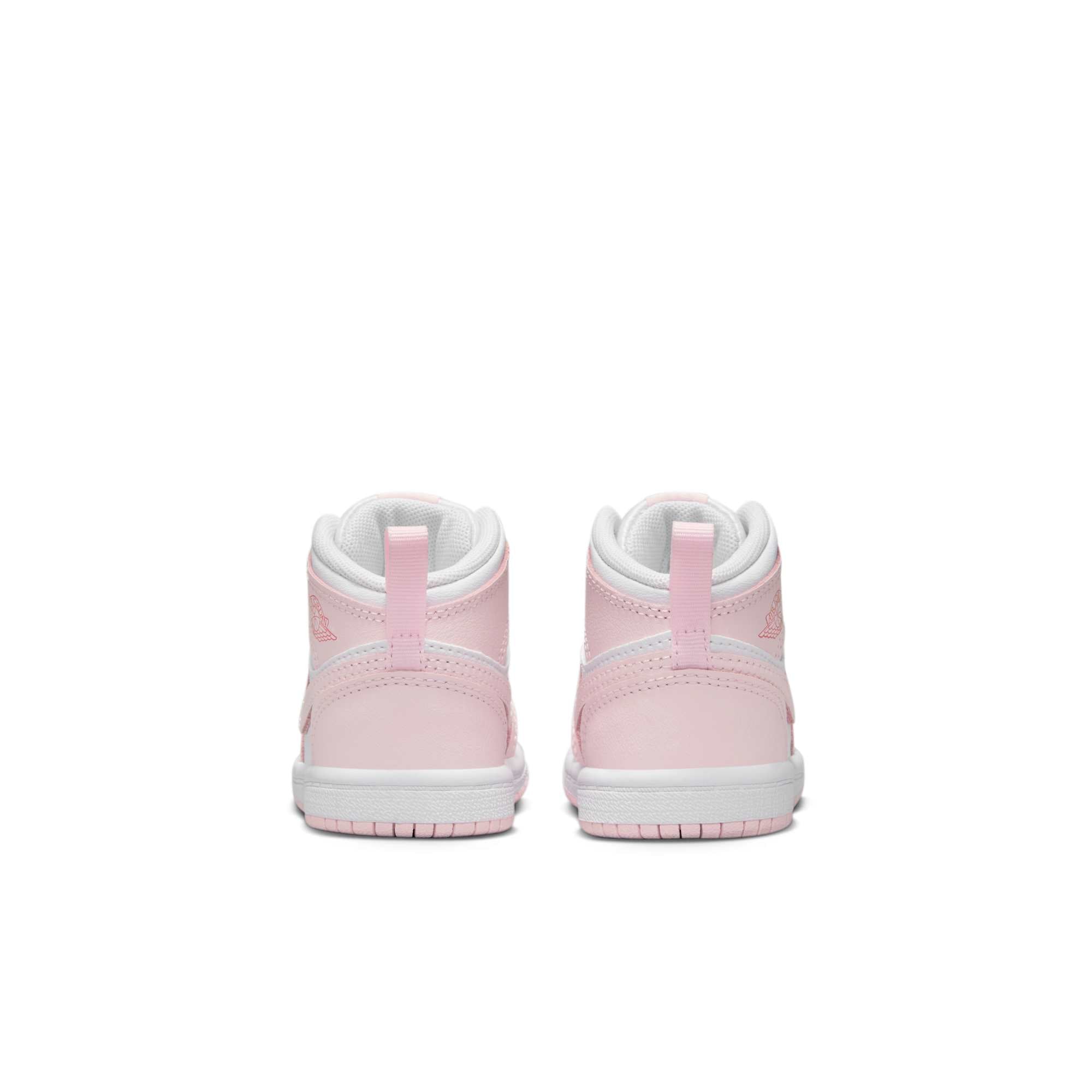 [DQ8425-608] Toddlers Air Jordan Retro 1 Mid 'Pink Foam Fire Red'