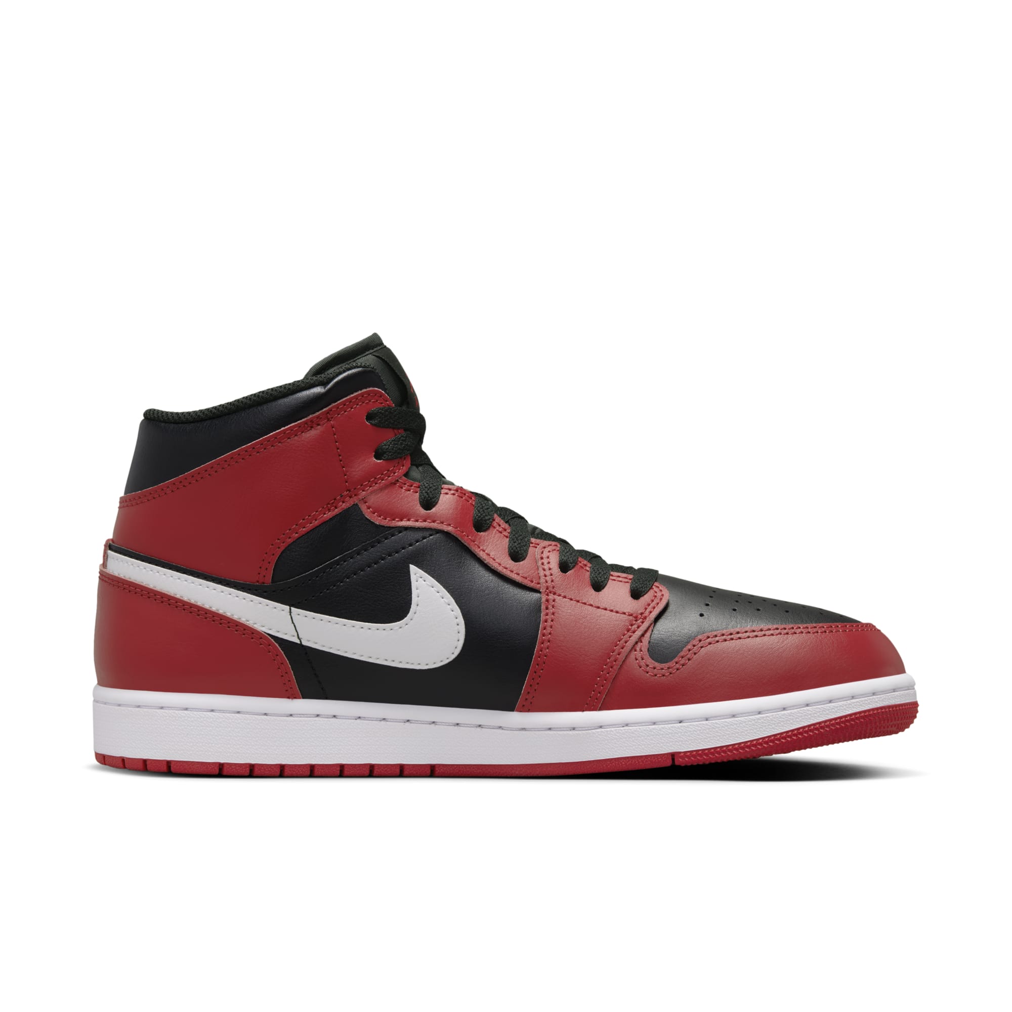 [DQ8426-061] Mens Air Jordan RETRO 1 MID 'GYM RED BLACK WHITE (2024)'