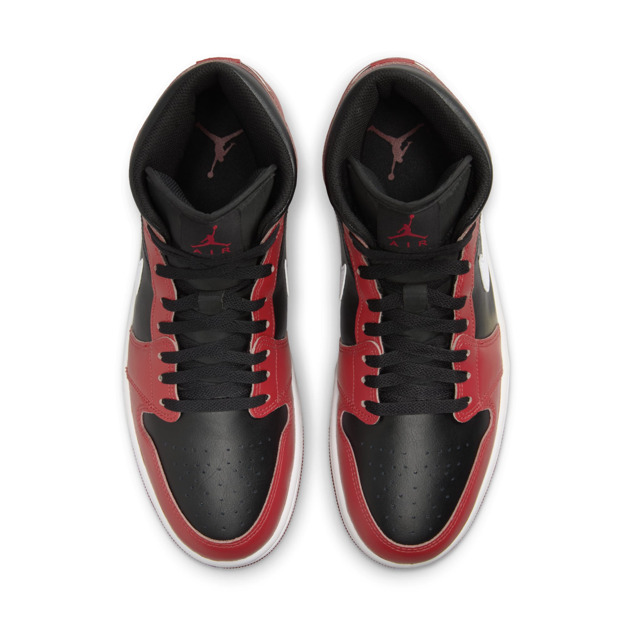 [DQ8426-061] Mens Air Jordan RETRO 1 MID 'GYM RED BLACK WHITE (2024)'