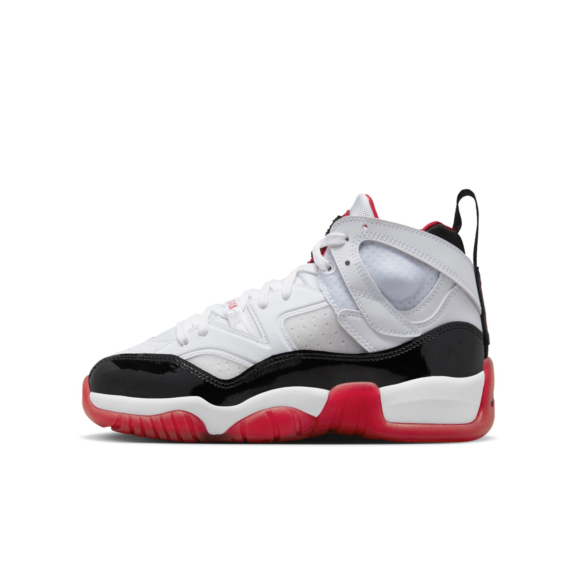 [DQ8431-106] Grade School Air Jordan JUMPMAN TWO TREY 'CONCORD BRED (GS)'