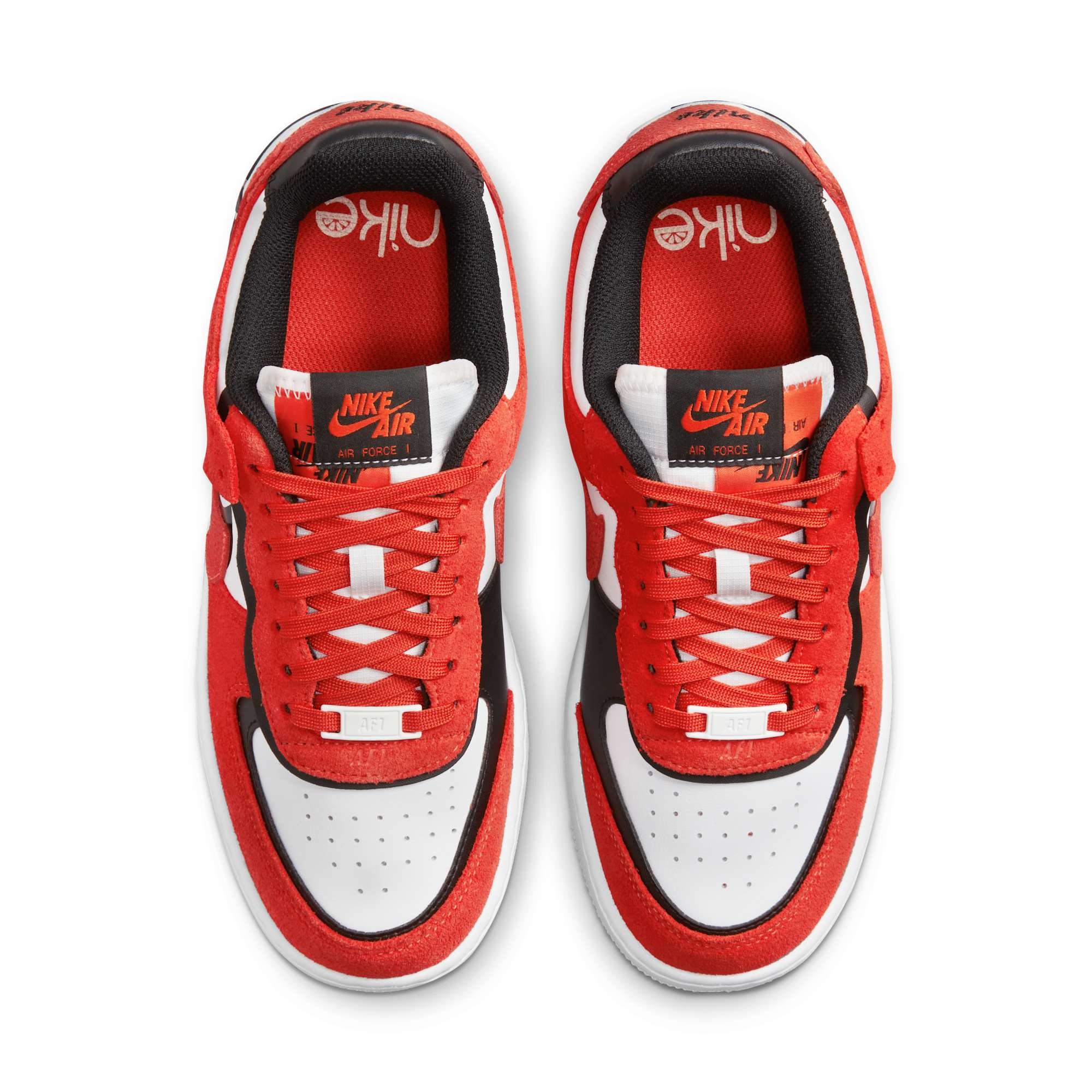 [DQ8586-800] WOMENS NIKE AIR FORCE 1 LOW SHADOW 'RUSH ORANGE'
