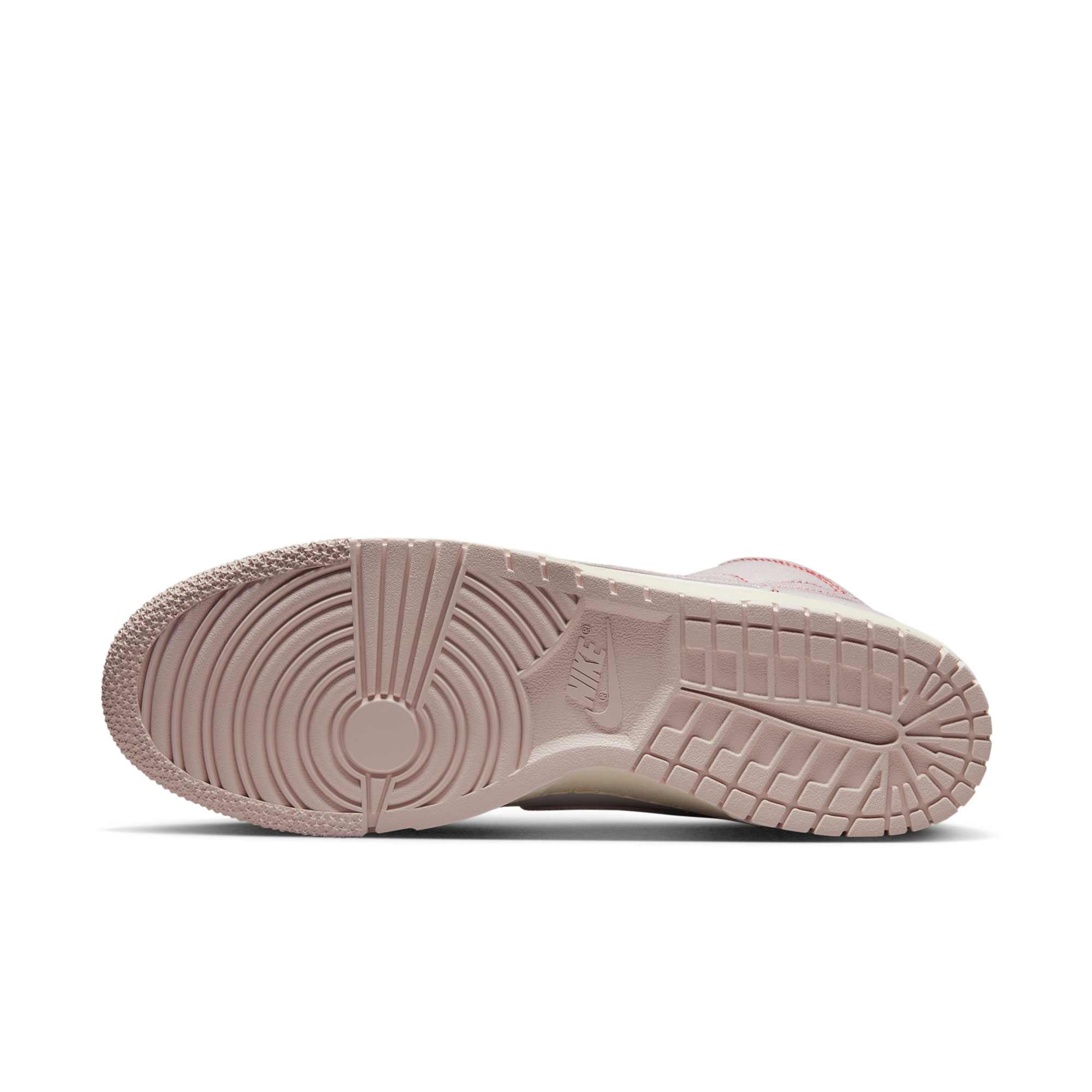 [DQ8799-100] WOMENS NIKE DUNK HIGH 1985 'BARELY ROSE DENIM'