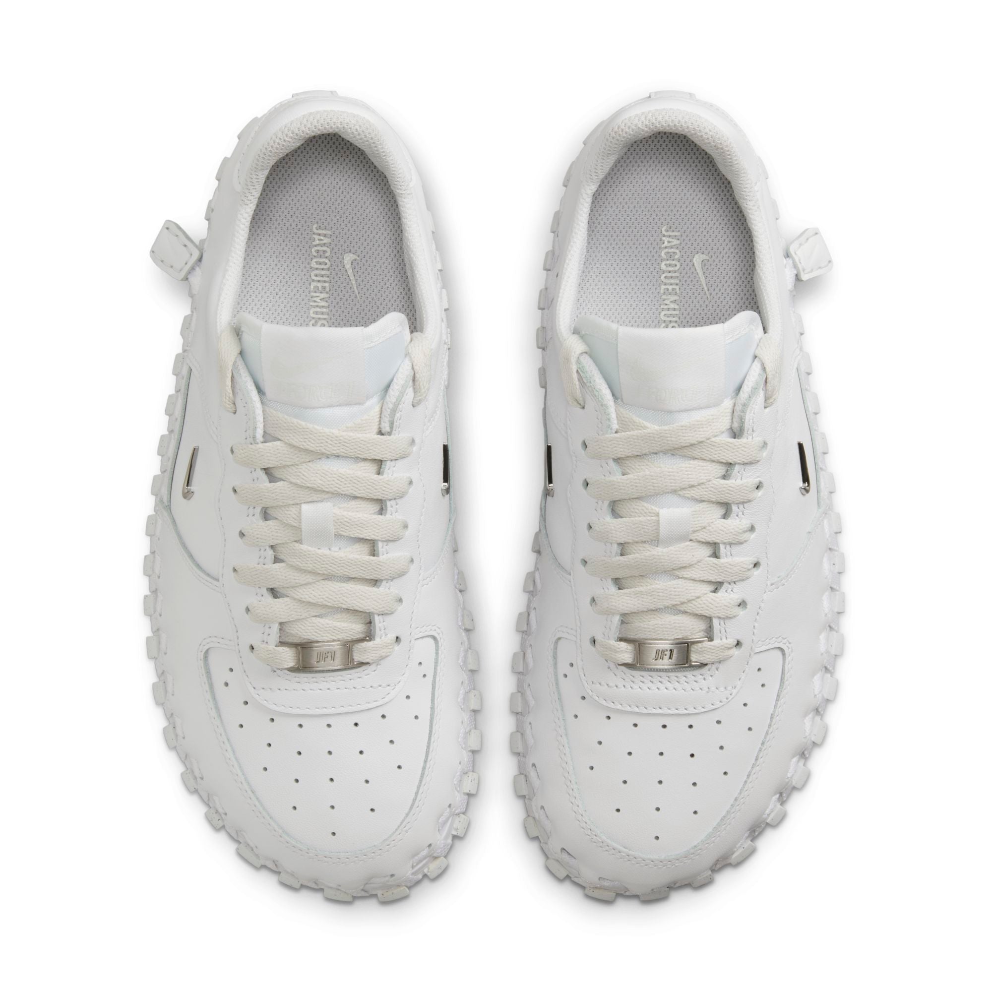 [DR0424-100] Womens Nike J FORCE 1 LOW LX 'JACQUEMUS WHITE'