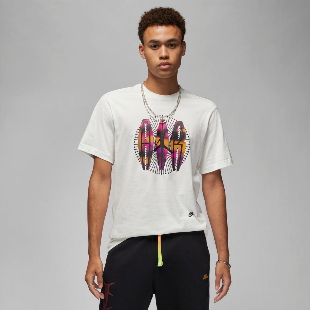 [DR1411-134] Mens Air Jordan FLIGHT MVP SAIL TEE