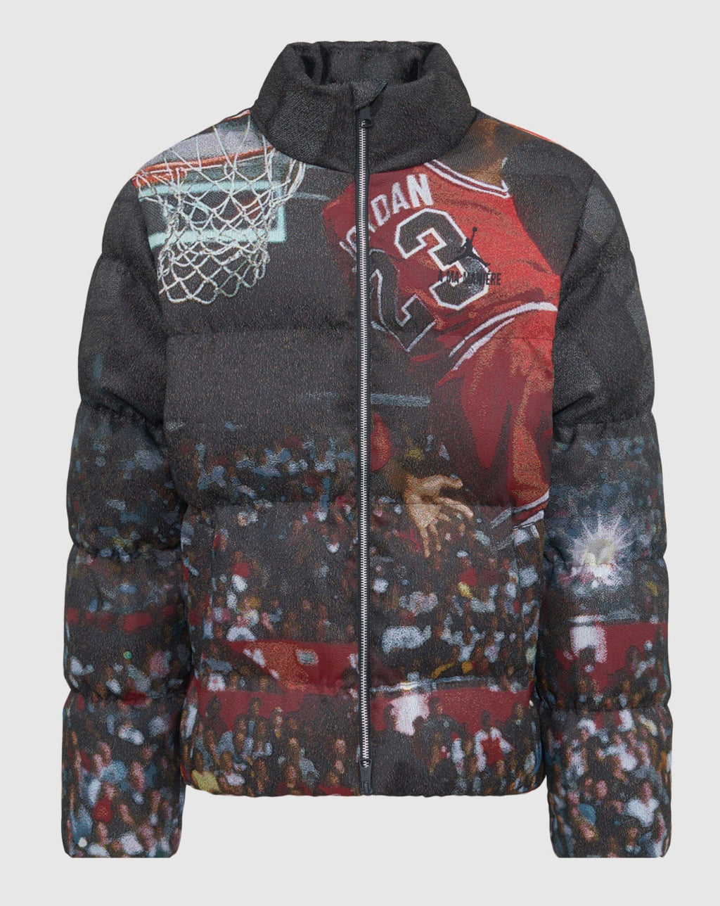 [DR1418-045] MENS AIR JORDAN X A MA MANIERE ALL OVER PRINT PUFFER JACQUARD DOWN FILL JACKET