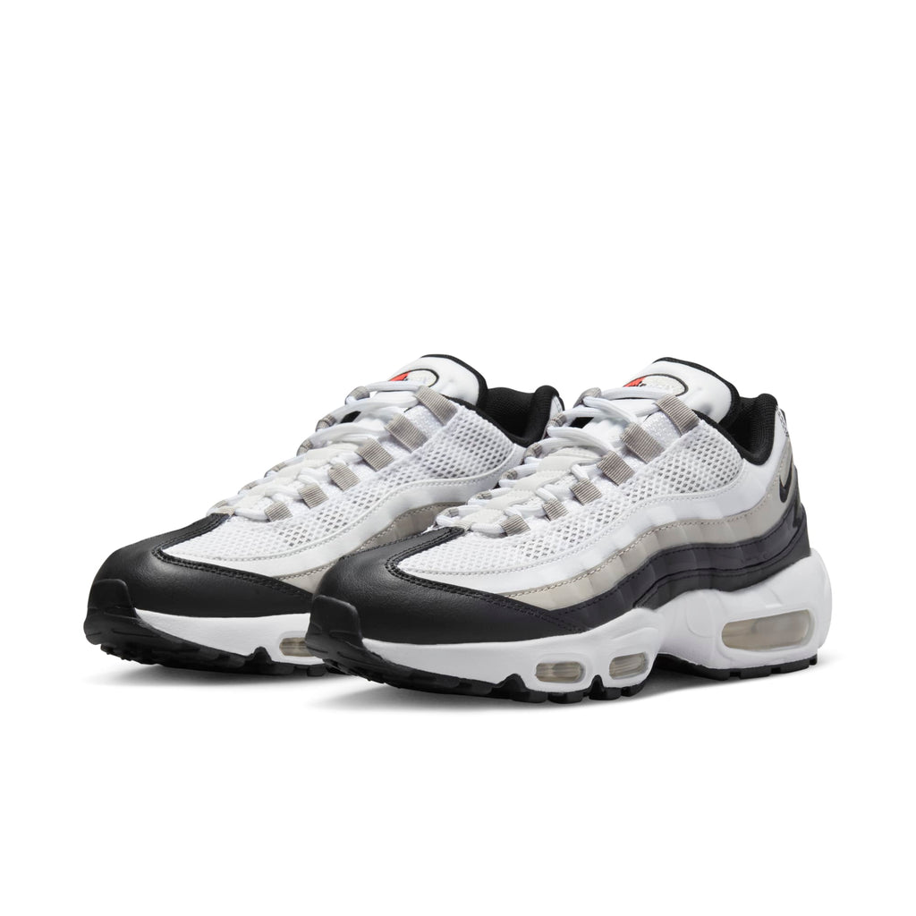 [DR2550-100] Womens Nike AIR MAX 95 'WHITE LIGHT IRON ORE BLACK PATENT'