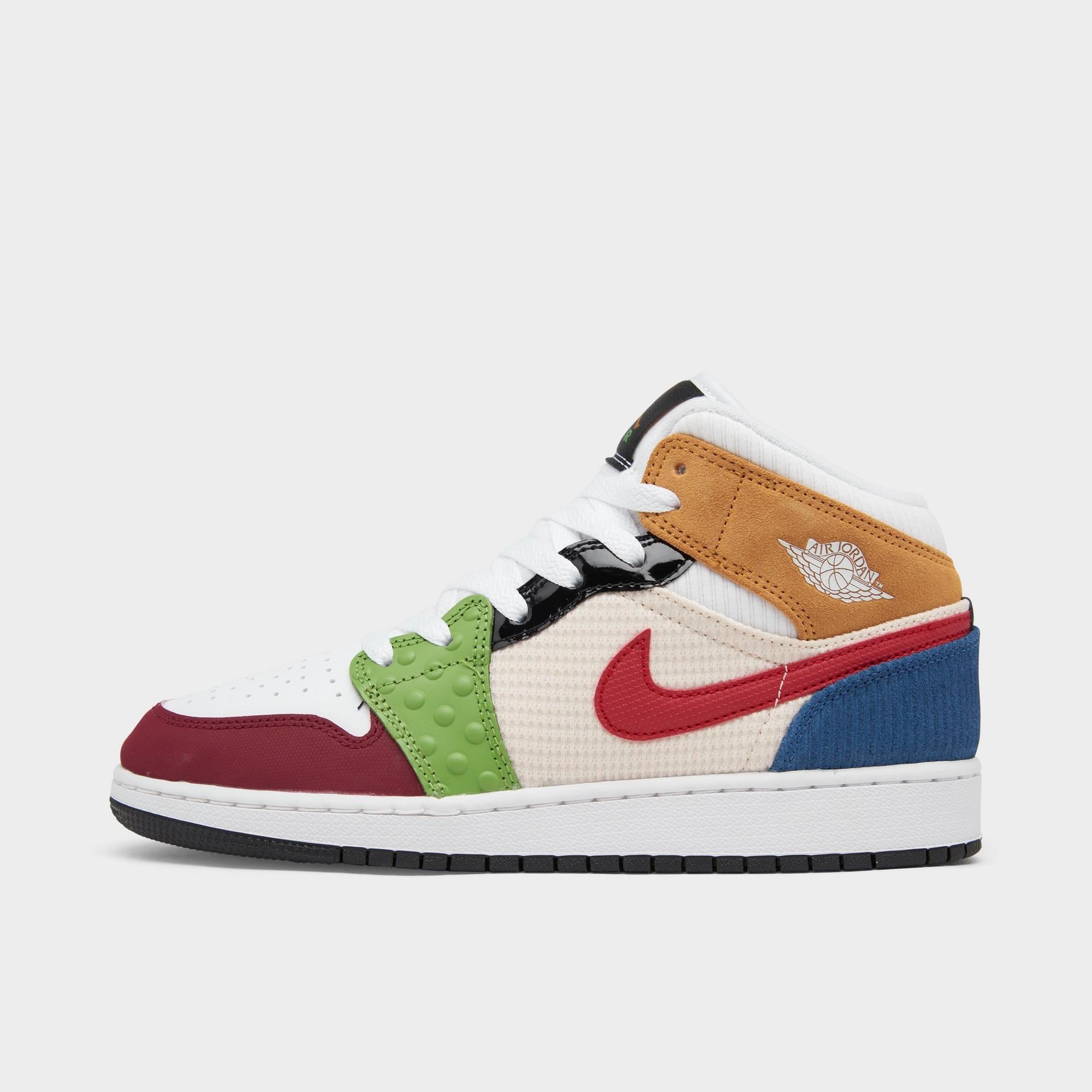 [DR6957-100] GRADE SCHOOL AIR JORDAN RETRO 1 MID SE 'MESSY ROOM' (GS)