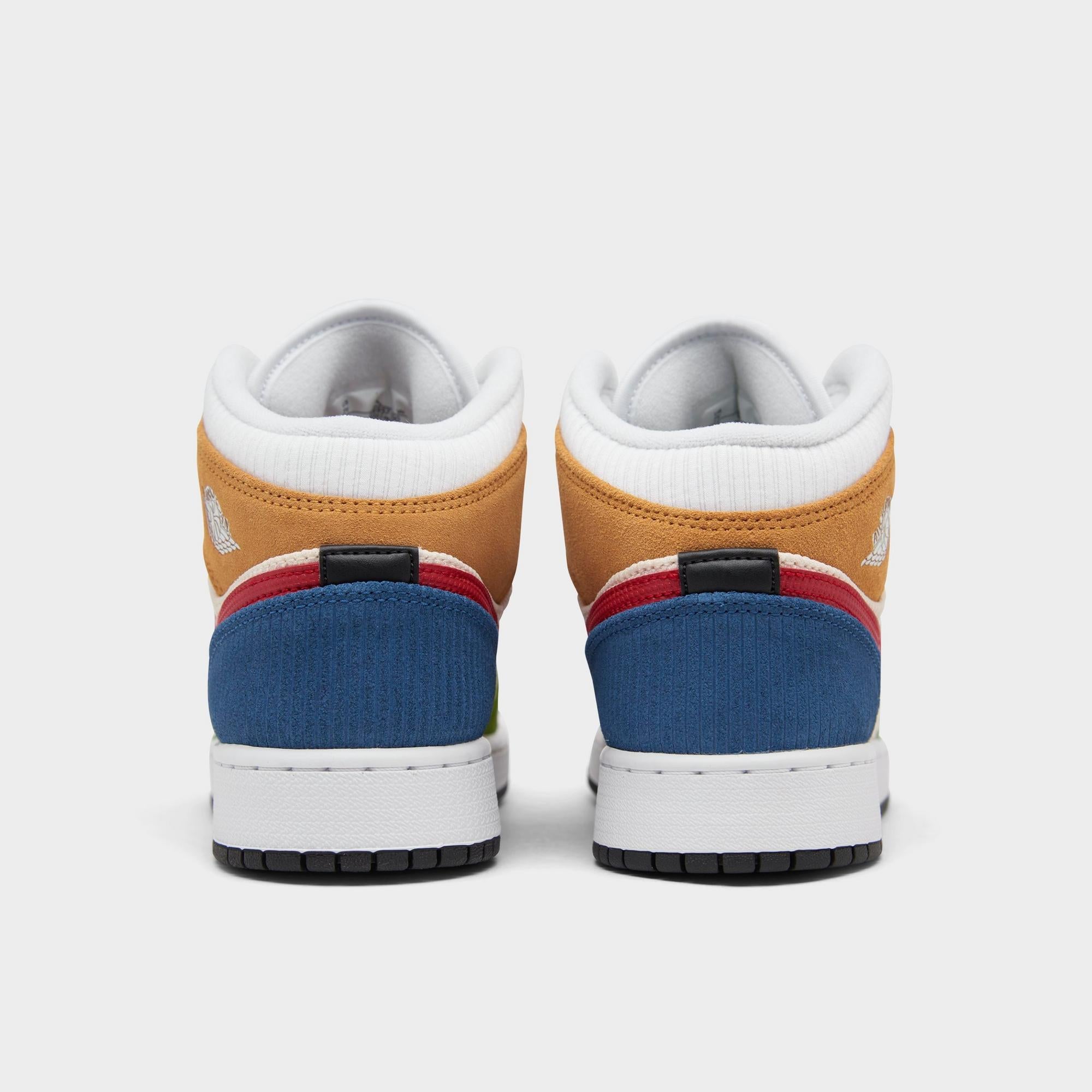 [DR6957-100] GRADE SCHOOL AIR JORDAN RETRO 1 MID SE 'MESSY ROOM' (GS)