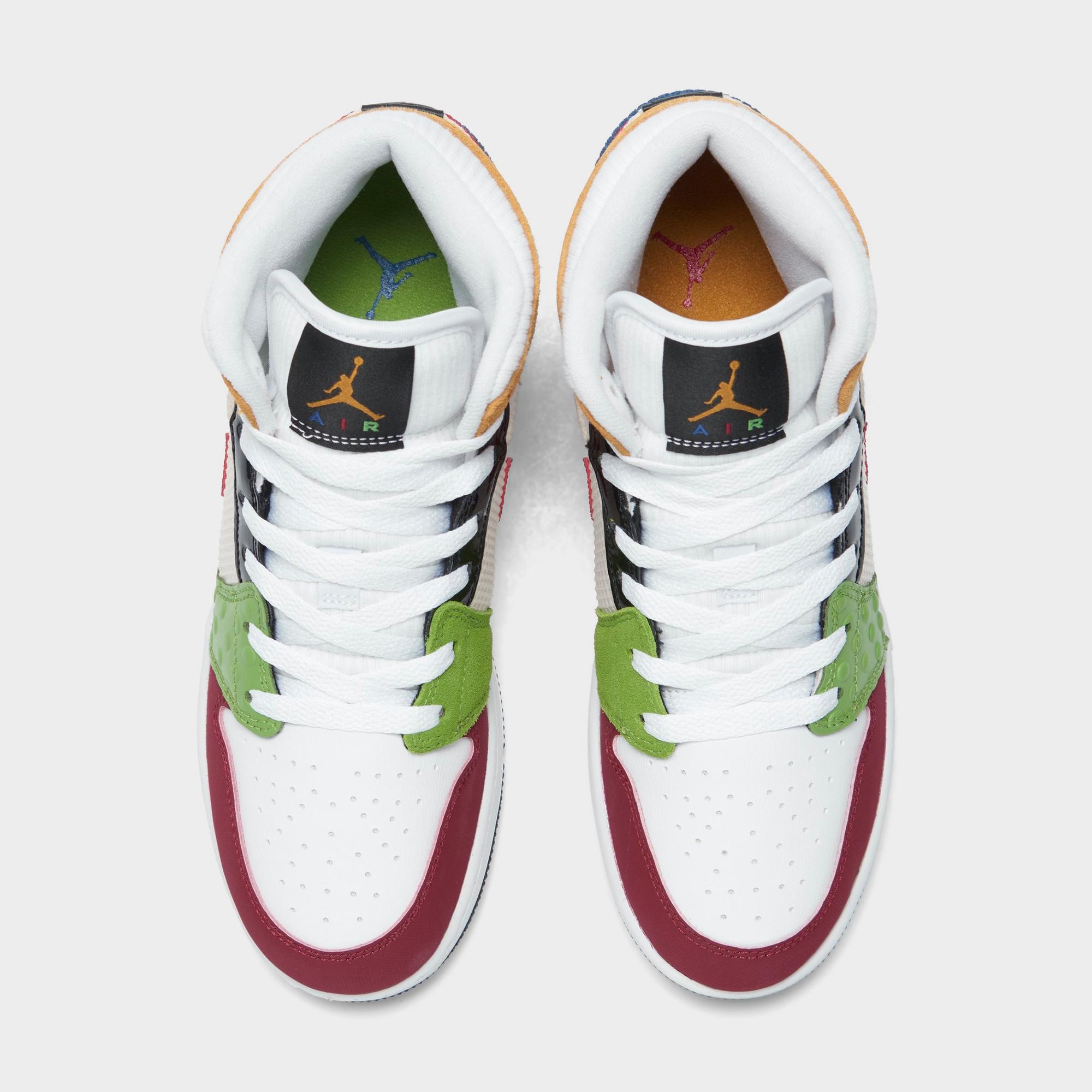 [DR6957-100] GRADE SCHOOL AIR JORDAN RETRO 1 MID SE 'MESSY ROOM' (GS)