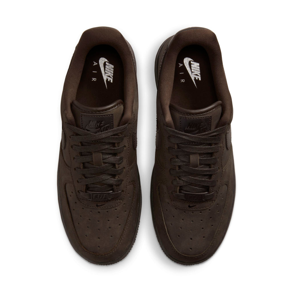 [DR9503-200] Womens Nike AIR FORCE 1 LOW PRM MF 'VELVET BROWN'