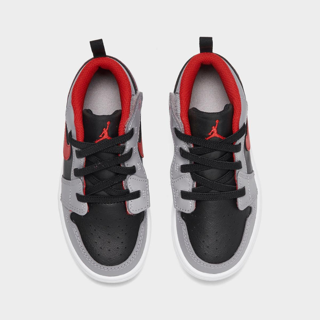 [DR9747-060] TODDLERS AIR JORDAN RETRO 1 LOW ALT 'CEMENT FIRE RED'