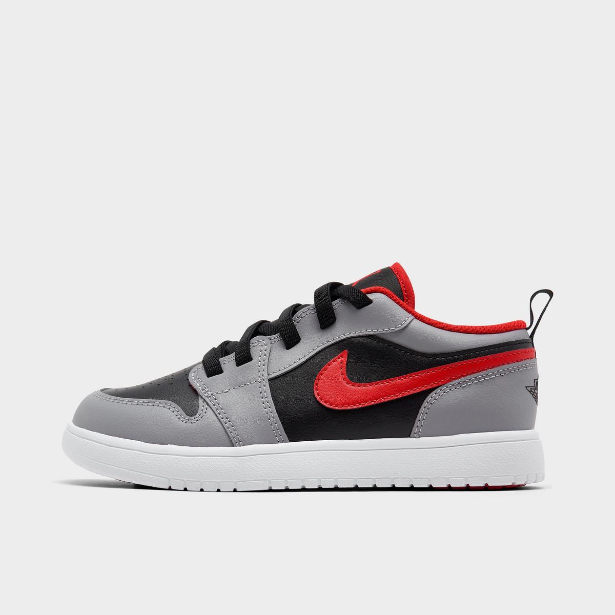 [DR9748-060] PRESCHOOL AIR JORDAN RETRO 1 LOW ALT 'CEMENT FIRE RED'
