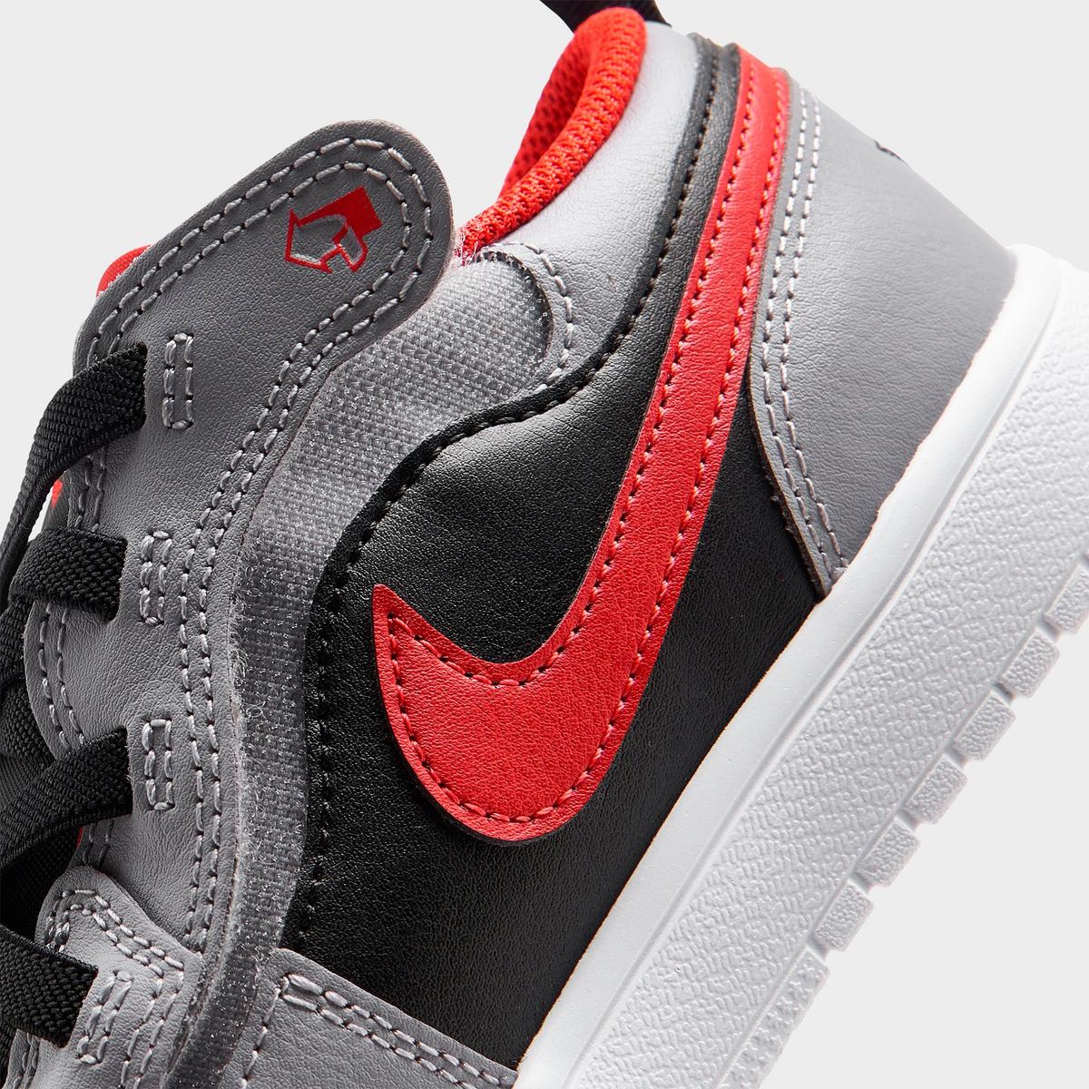 [DR9748-060] PRESCHOOL AIR JORDAN RETRO 1 LOW ALT 'CEMENT FIRE RED'
