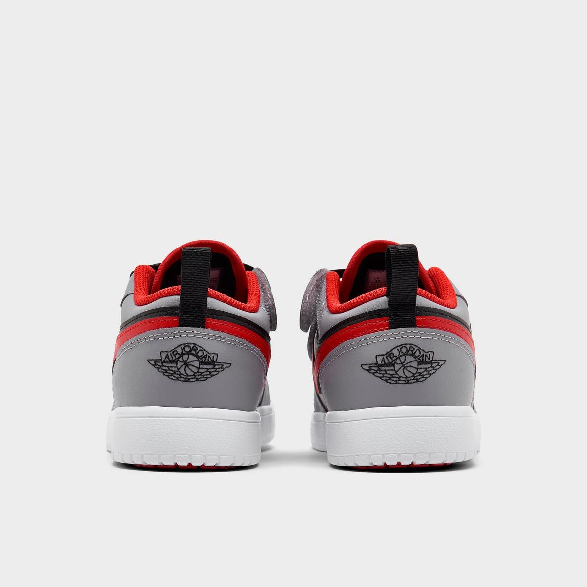 [DR9748-060] PRESCHOOL AIR JORDAN RETRO 1 LOW ALT 'CEMENT FIRE RED'