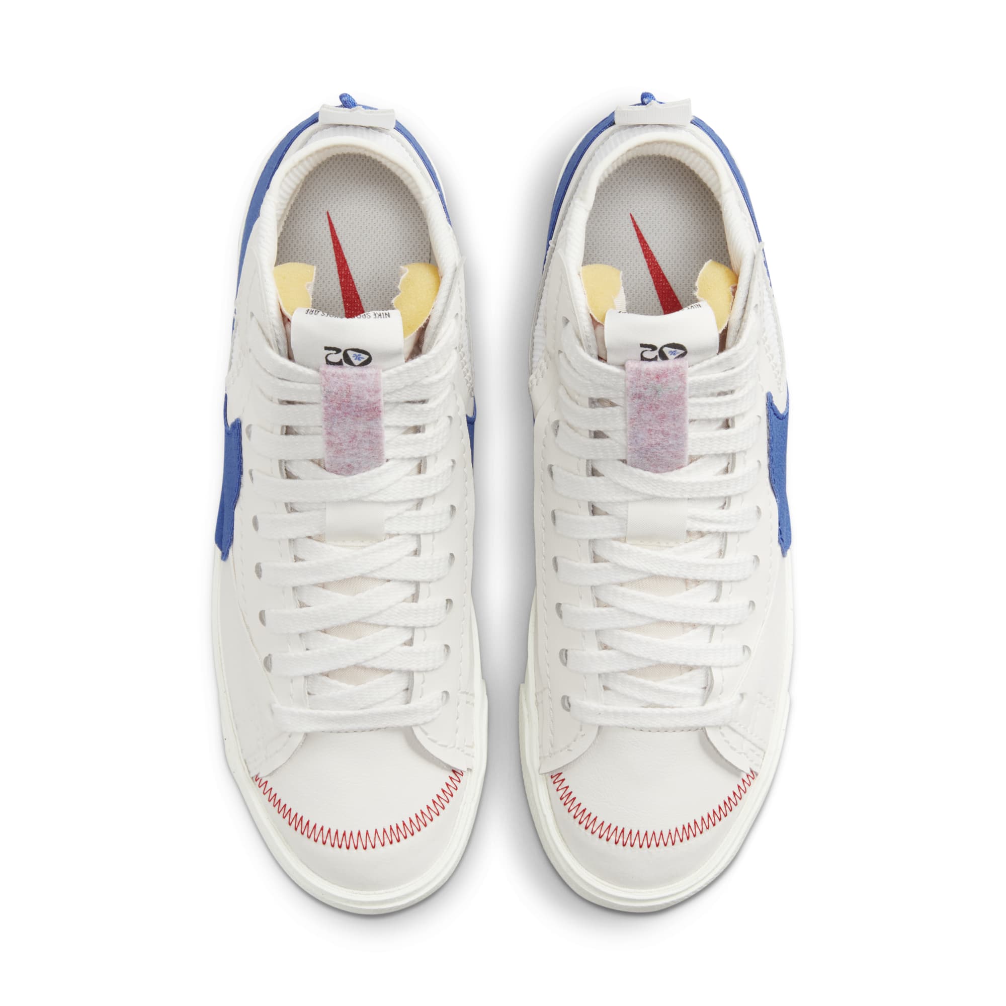 [DR9868-002] Mens Nike BLAZER MID 77 JUMBO 'PHANTOM OLD ROYAL'