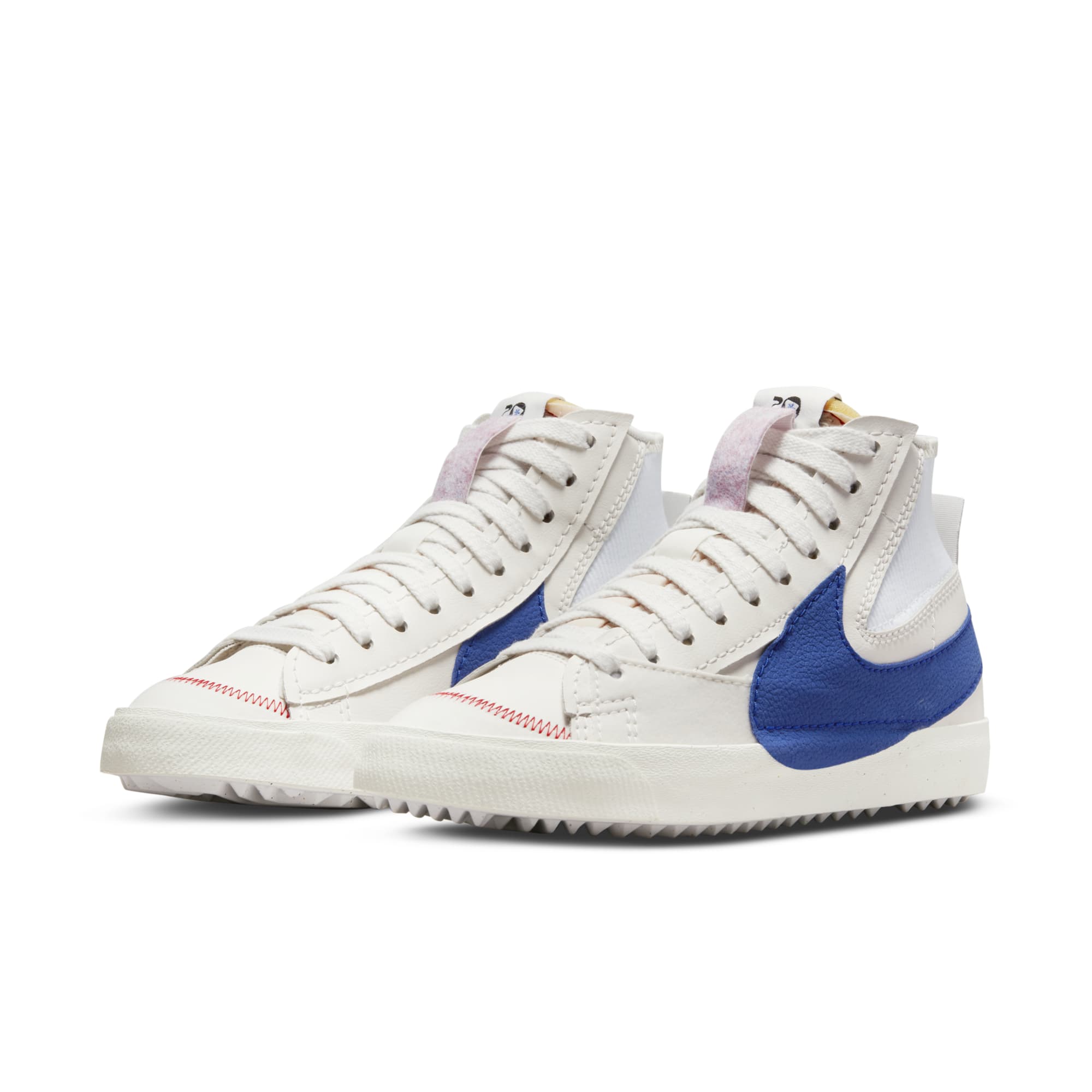 [DR9868-002] Mens Nike BLAZER MID 77 JUMBO 'PHANTOM OLD ROYAL'