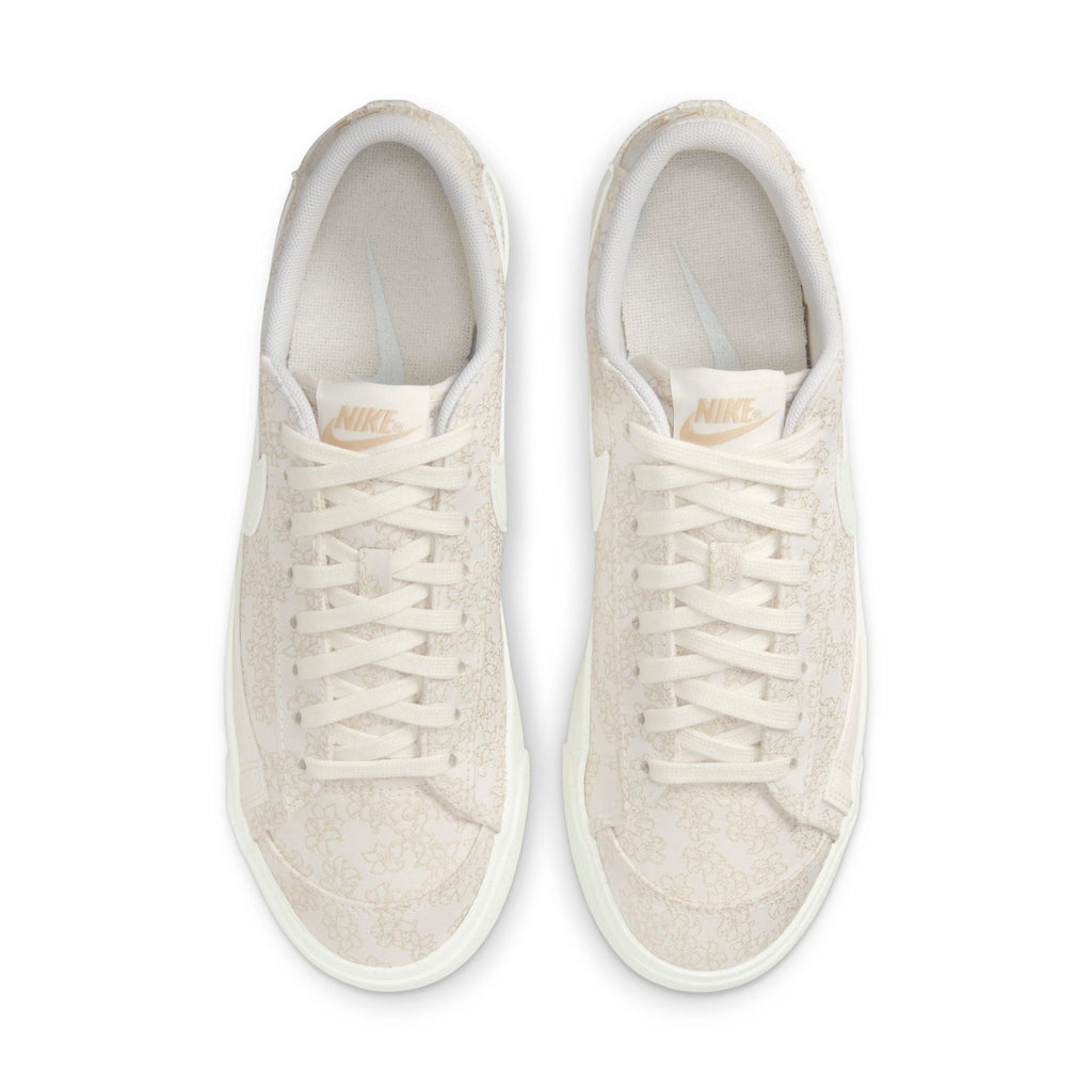 [DR9955-100] Womens Nike BLAZER LOW 77 'SAIL SESAME'