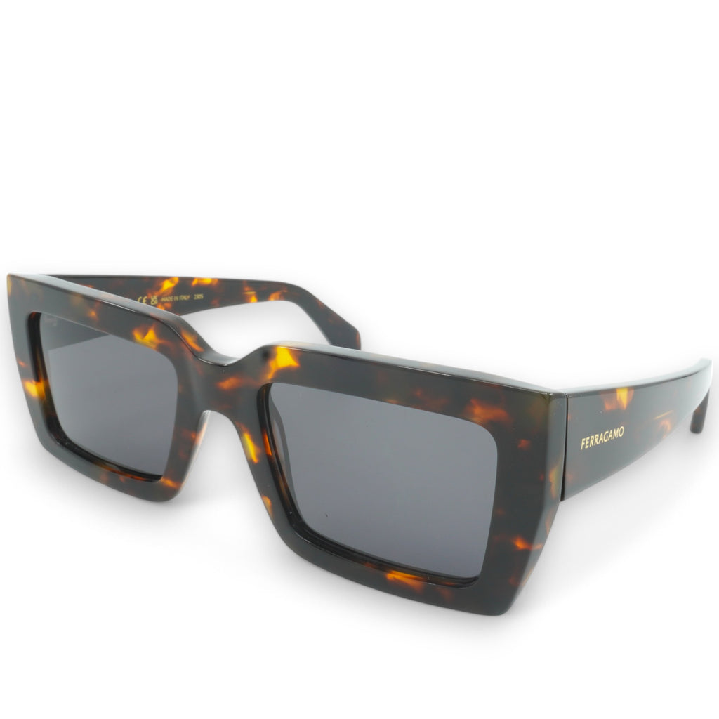 [SF1108S-242] UNISEX SALVATORE FERRAGAMO RECTANGLE SUNGLASSES