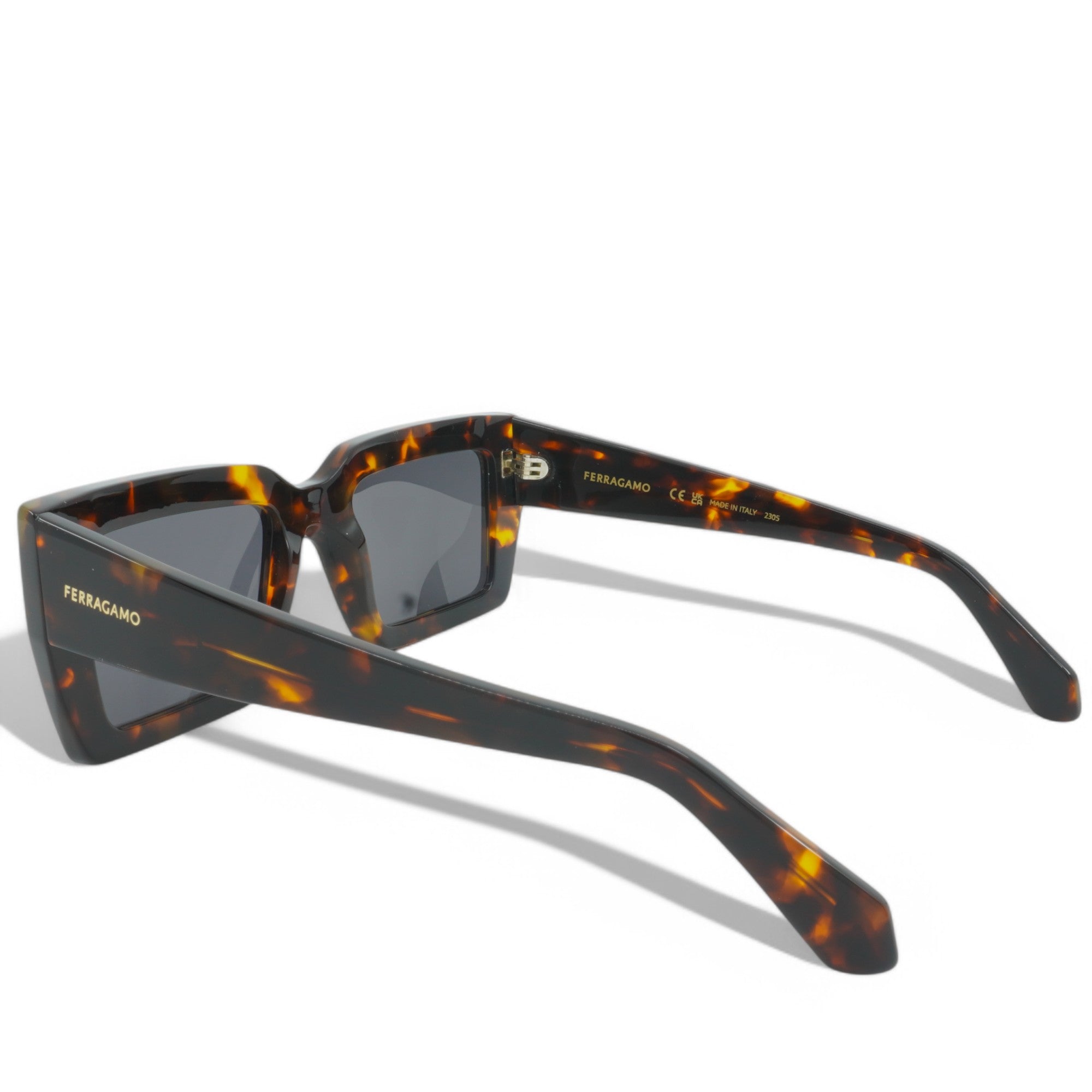 [SF1108S-242] UNISEX SALVATORE FERRAGAMO RECTANGLE SUNGLASSES