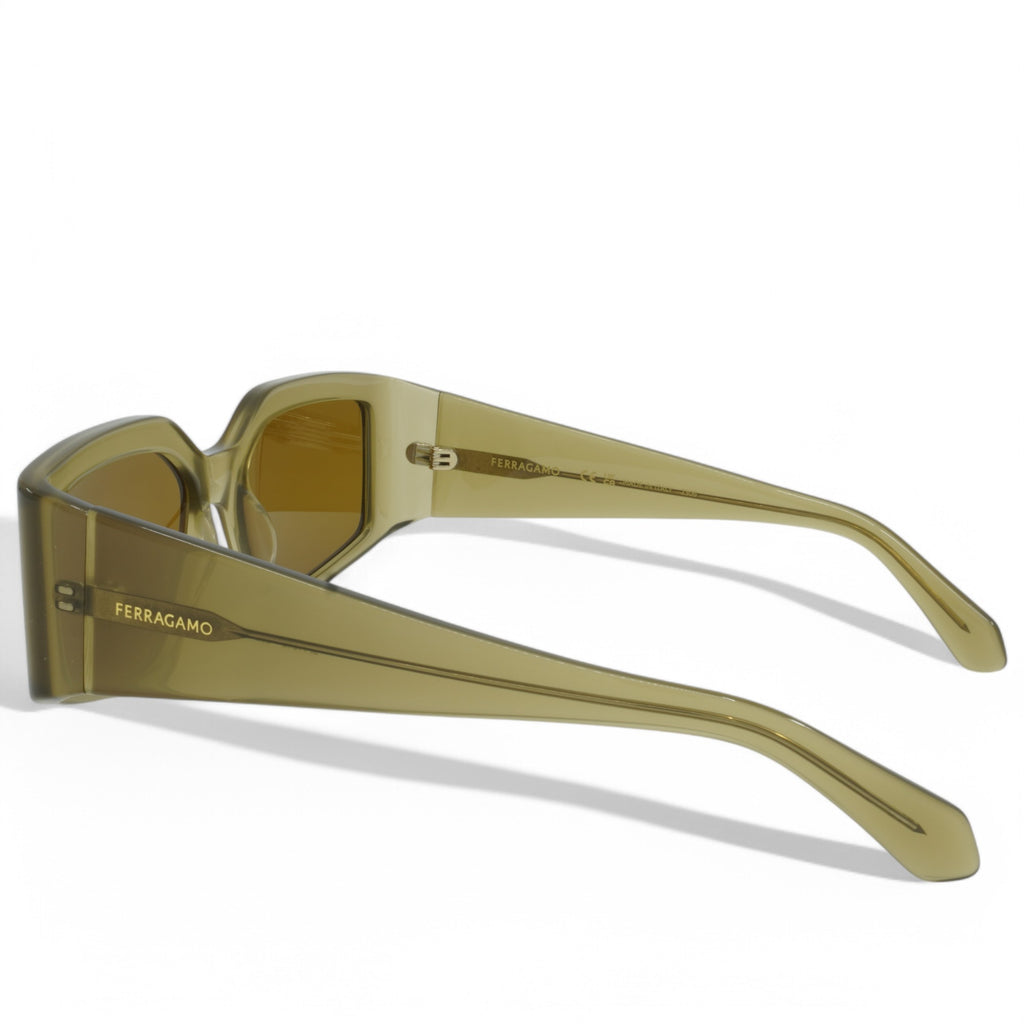 [SF1101S-330] UNISEX SALVATORE FERRAGAMO RECTANGLE SUNGLASSES