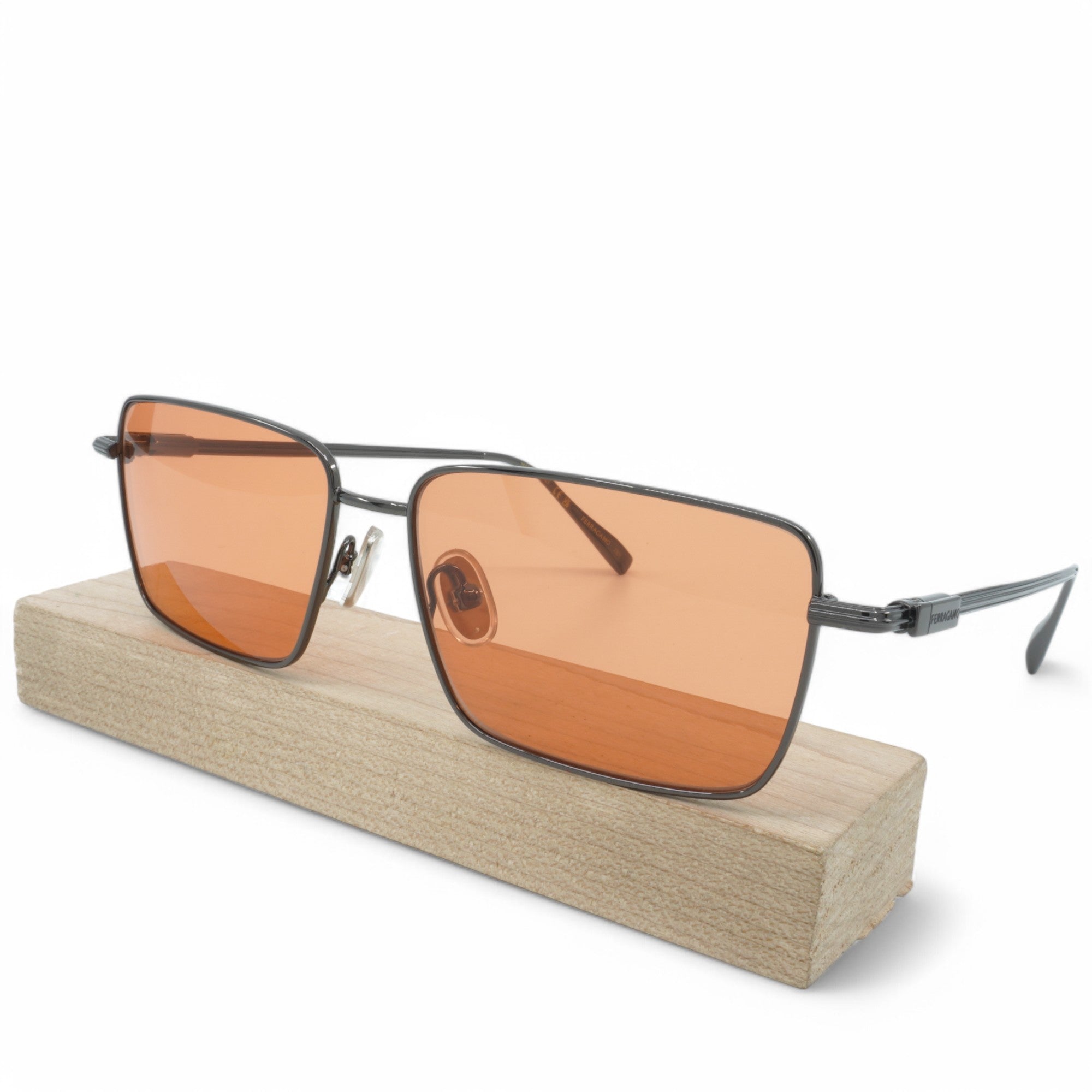 [SF309S-017] UNISEX SALVATORE FERRAGAMO RECTANGLE SUNGLASSES