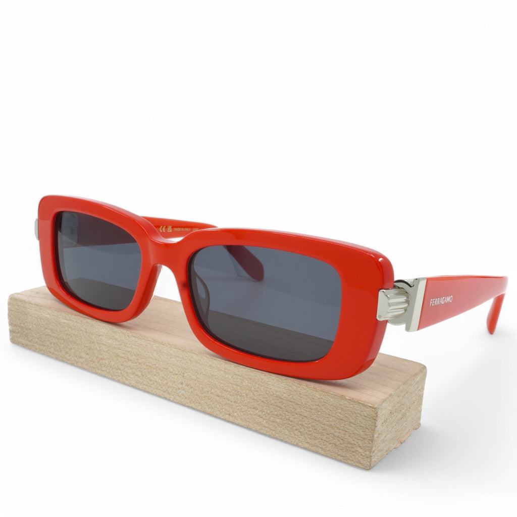 [SF1105S-600] UNISEX SALVATORE FERRAGAMO RECTANGLE SUNGLASSES