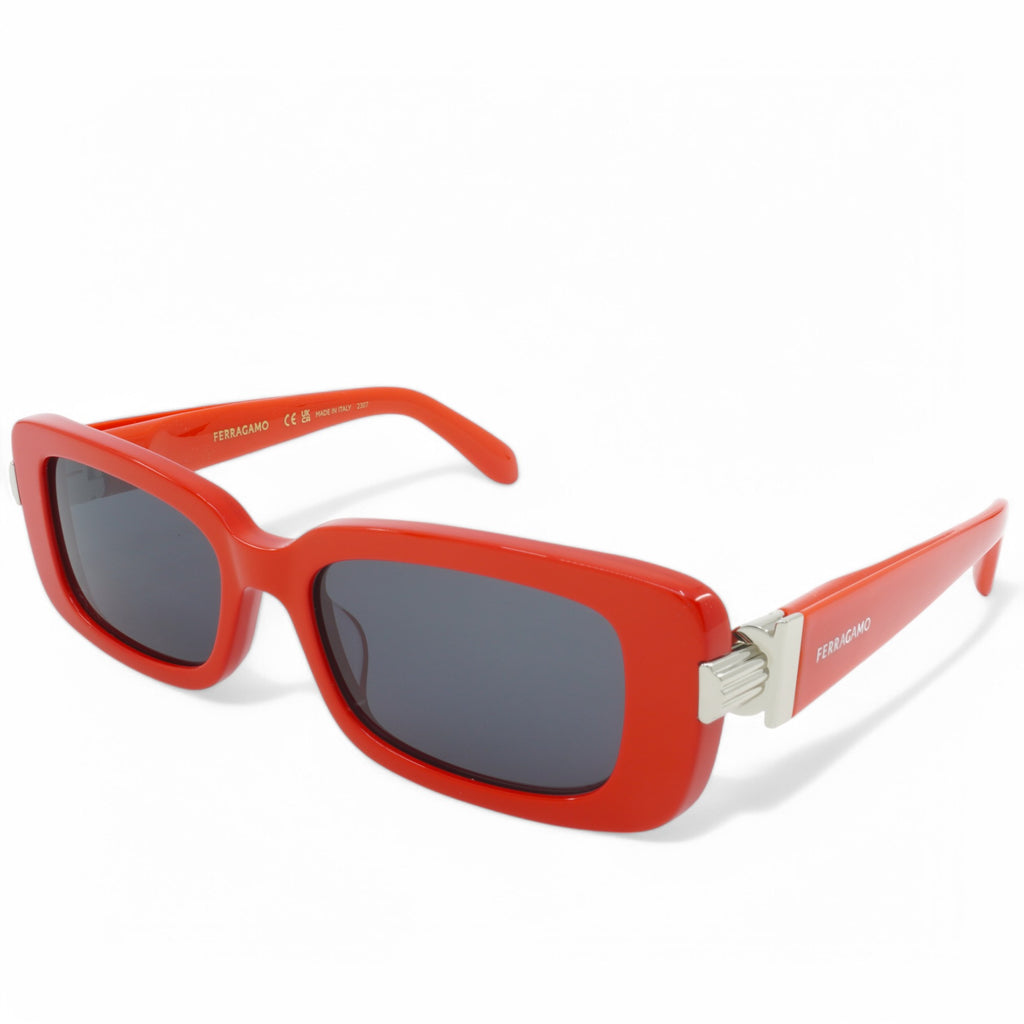 [SF1105S-600] UNISEX SALVATORE FERRAGAMO RECTANGLE SUNGLASSES