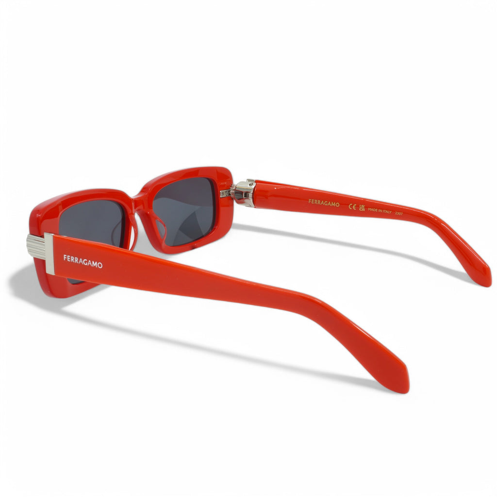 [SF1105S-600] UNISEX SALVATORE FERRAGAMO RECTANGLE SUNGLASSES