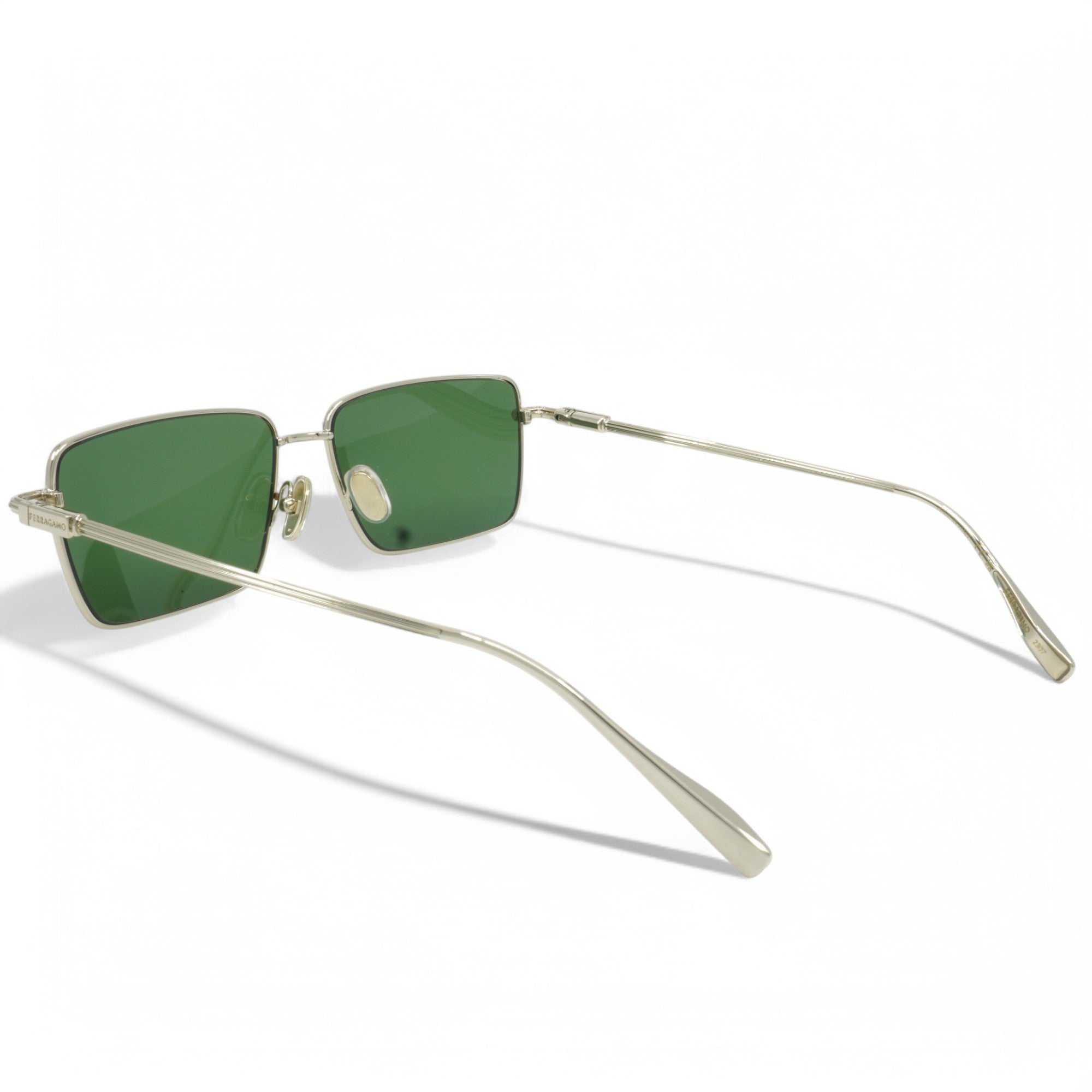 [SF309S-746] UNISEX SALVATORE FERRAGAMO RECTANGLE SUNGLASSES