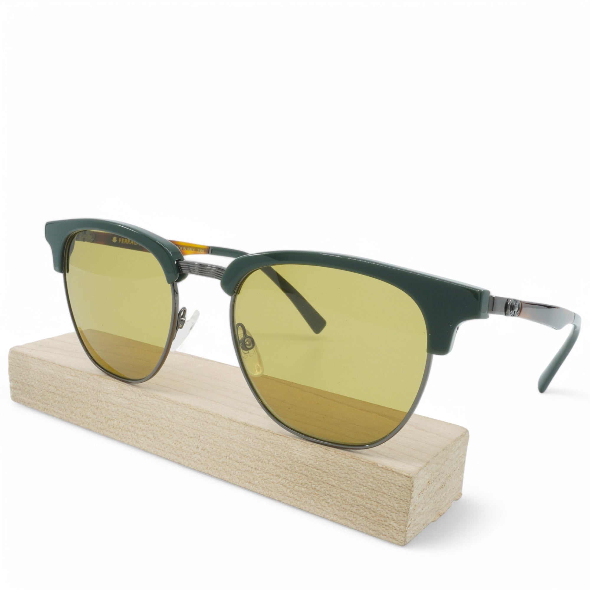 [SF307S-302] UNISEX SALVATORE FERRAGAMO ROUND SUNGLASSES