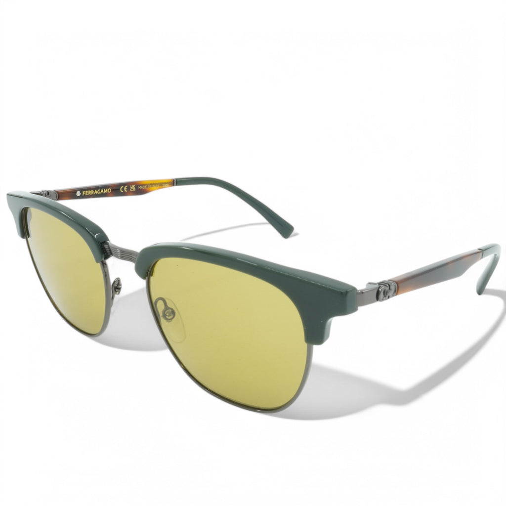 [SF307S-302] UNISEX SALVATORE FERRAGAMO ROUND SUNGLASSES