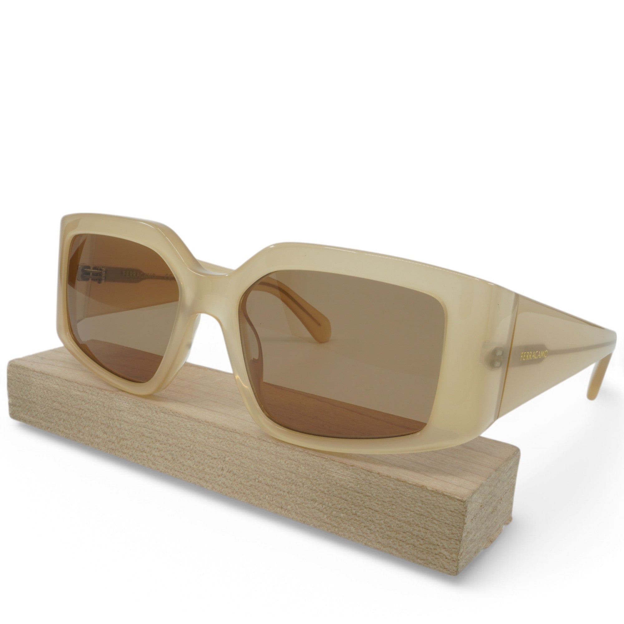 [SF1101S-708] UNISEX SALVATORE FERRAGAMO RECTANGLE SUNGLASSES