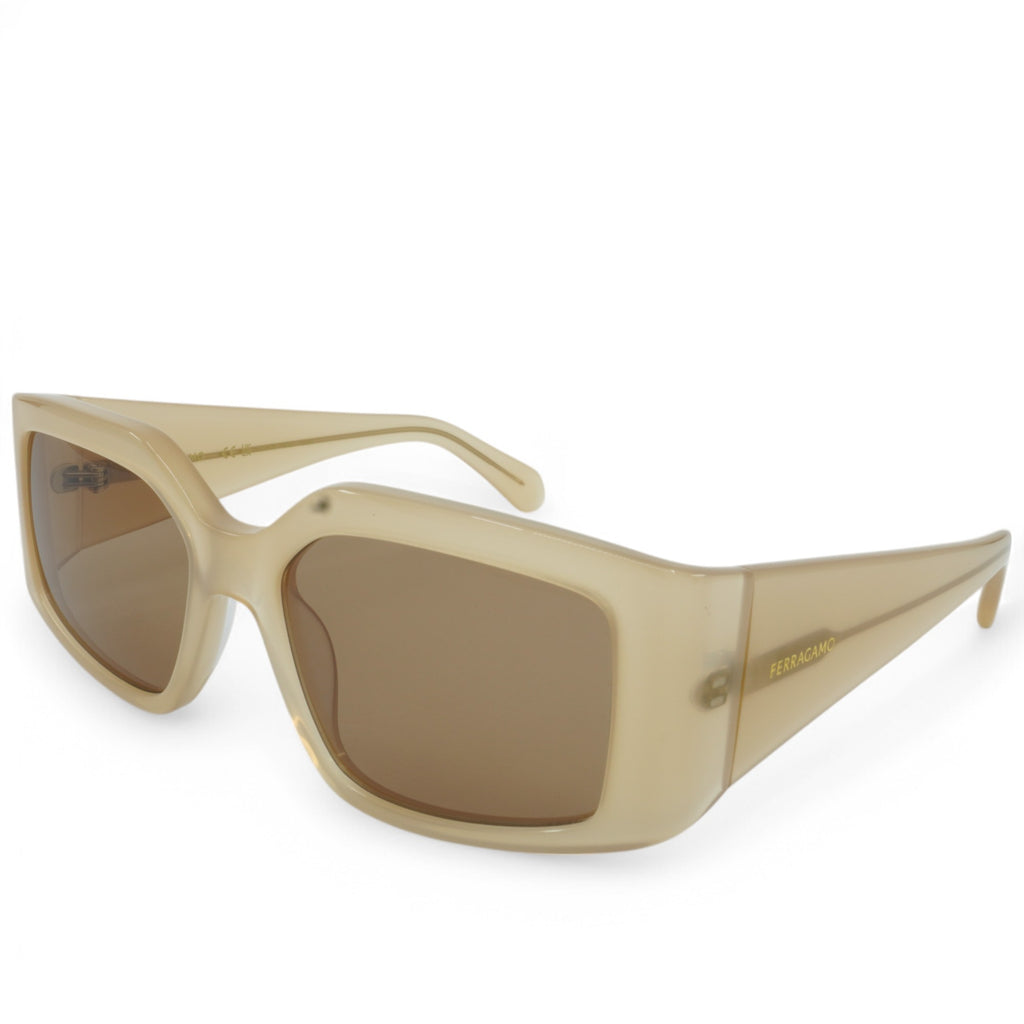 [SF1101S-708] UNISEX SALVATORE FERRAGAMO RECTANGLE SUNGLASSES