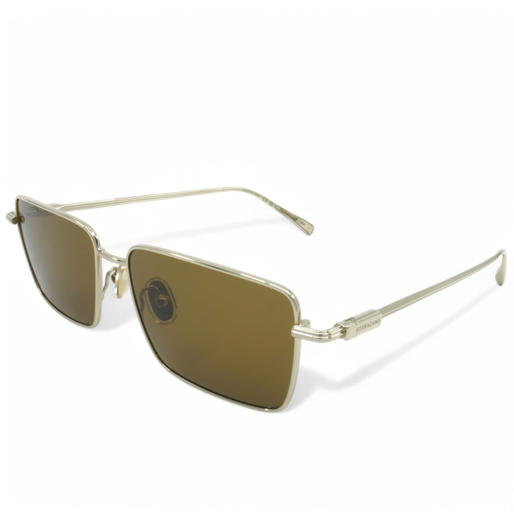 [SF309S-745] UNISEX SALVATORE FERRAGAMO RECTANGLE SUNGLASSES