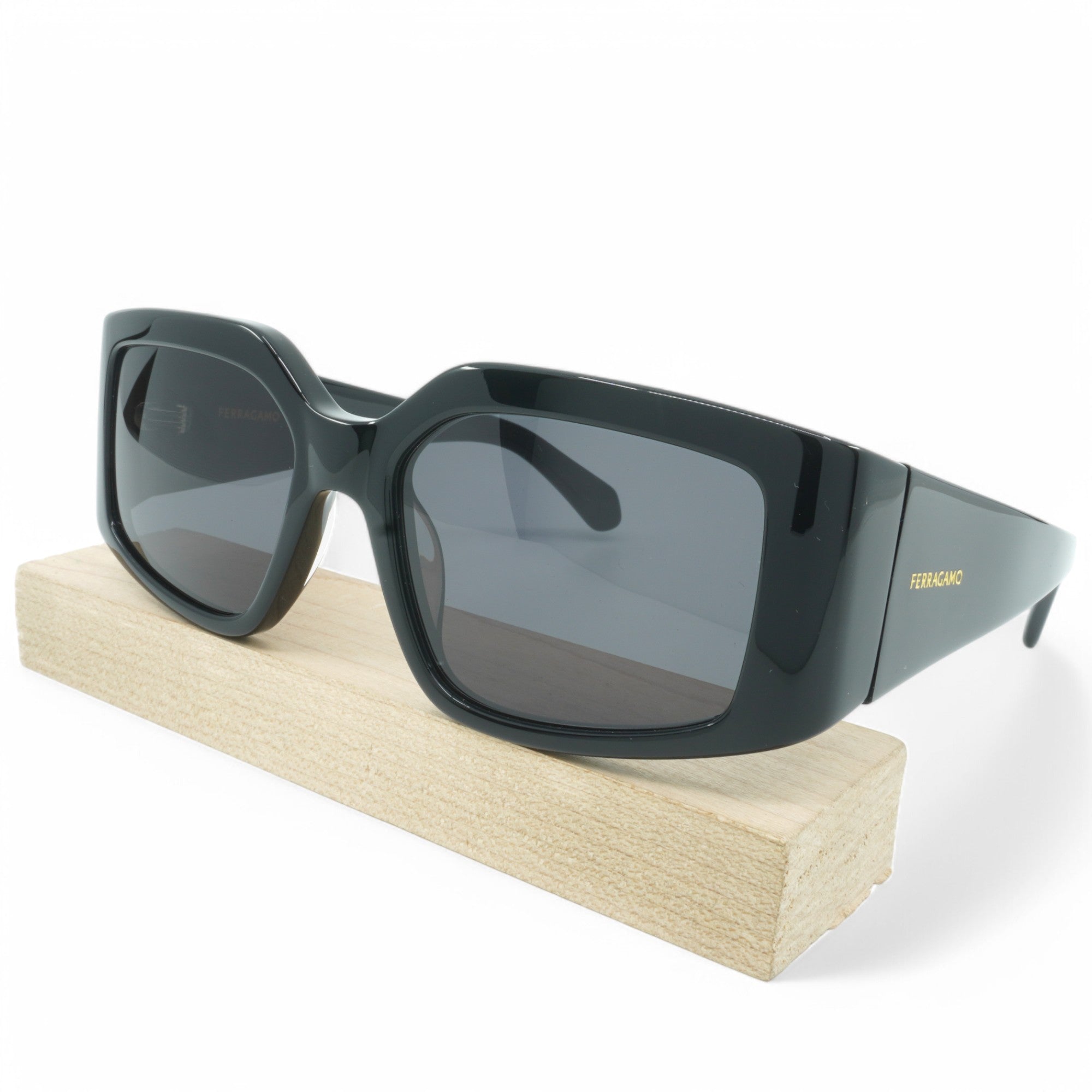 [SF1101S-001] UNISEX SALVATORE FERRAGAMO RECTANGLE SUNGLASSES