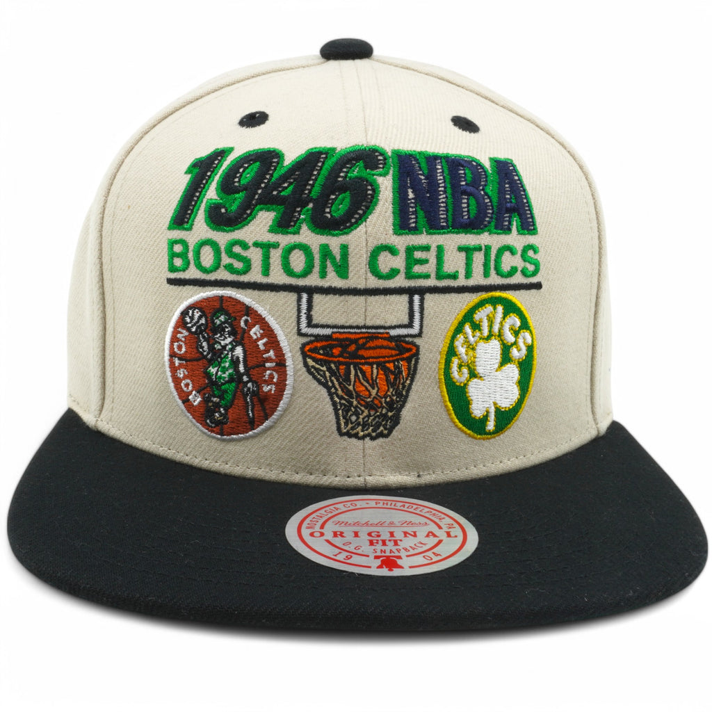 MENS MITCHELL & NESS NBA FIRST OF MANY SNAPBACK HWC CELTICS
