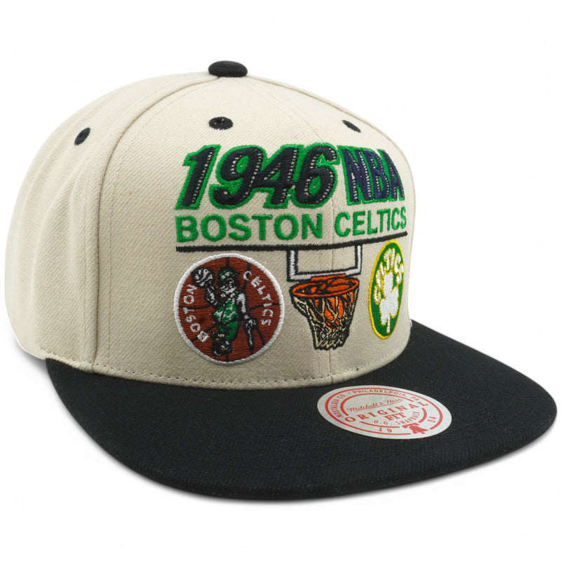 MENS MITCHELL & NESS NBA FIRST OF MANY SNAPBACK HWC CELTICS