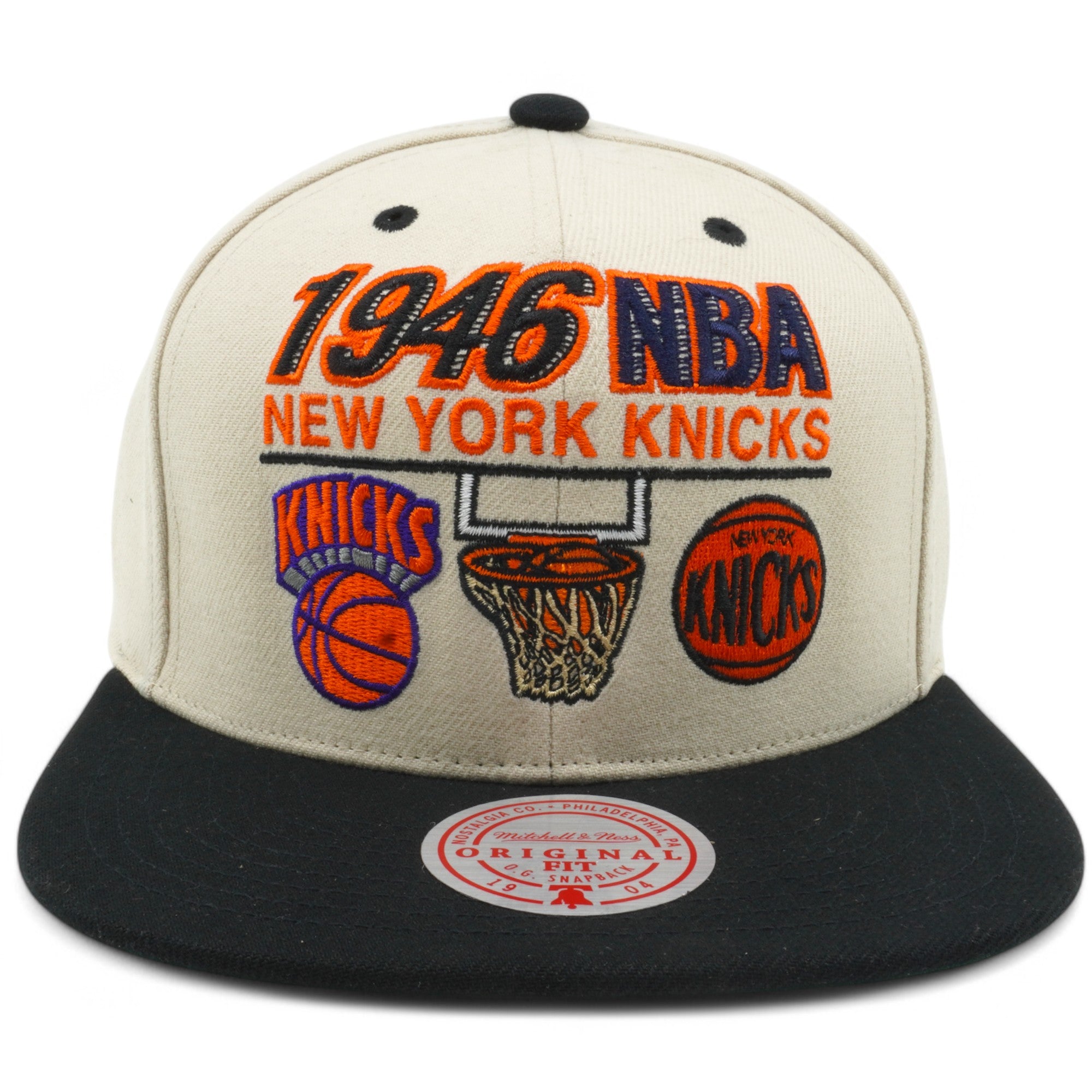 MENS MITCHELL & NESS NBA FIRST OF MANY SNAPBACK HWC KNICKS