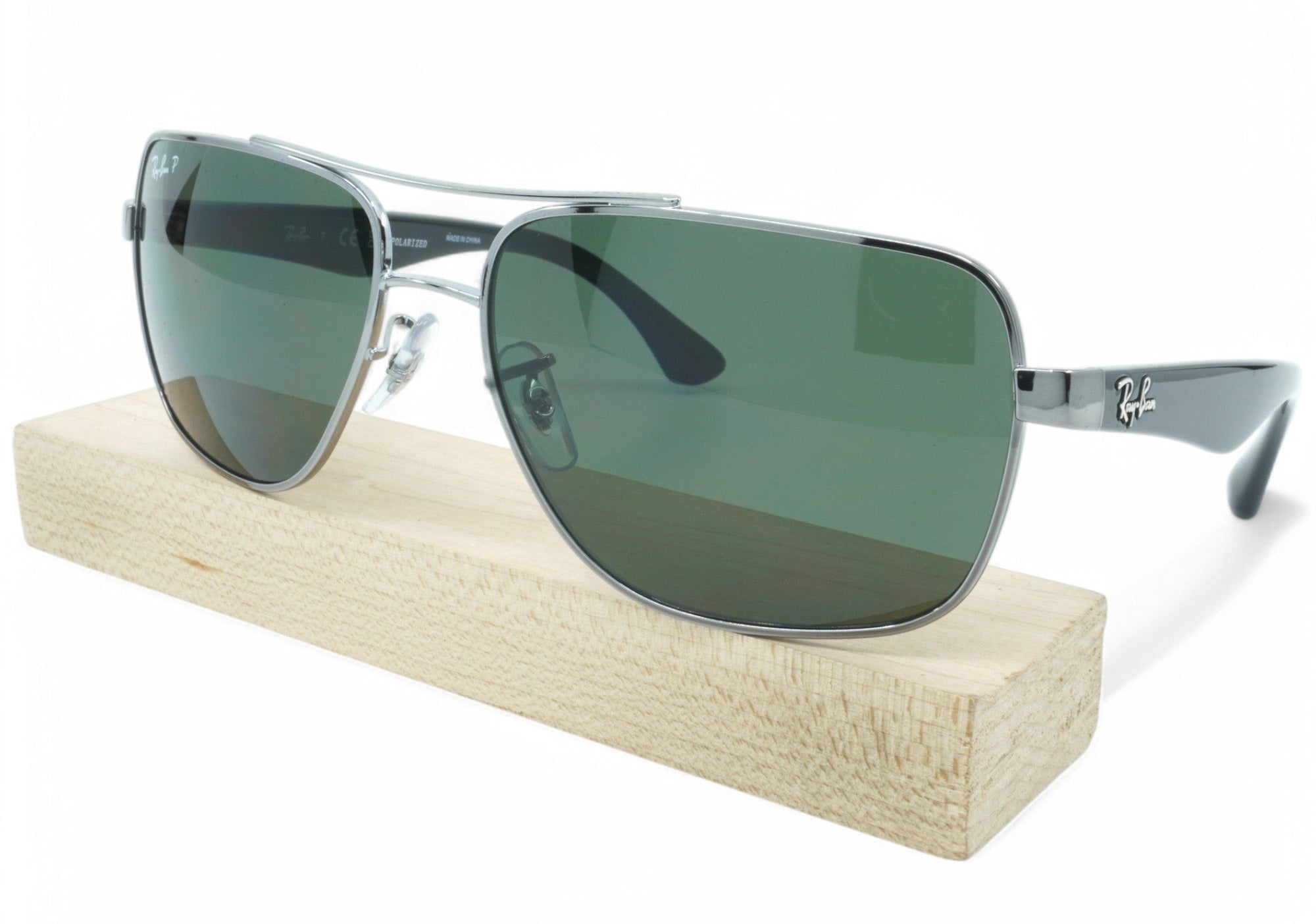 [RB3483-004/58] Unisex Ray Ban SQUARE Polarized Sunglasses
