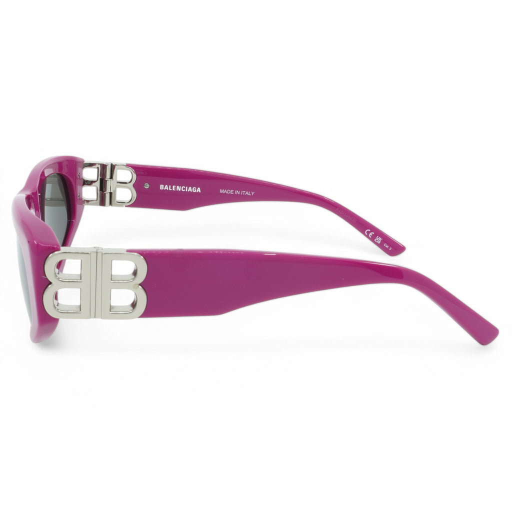[BB0095S-017] Womens Balenciaga Cat Eye Sunglasses - Fuchsia